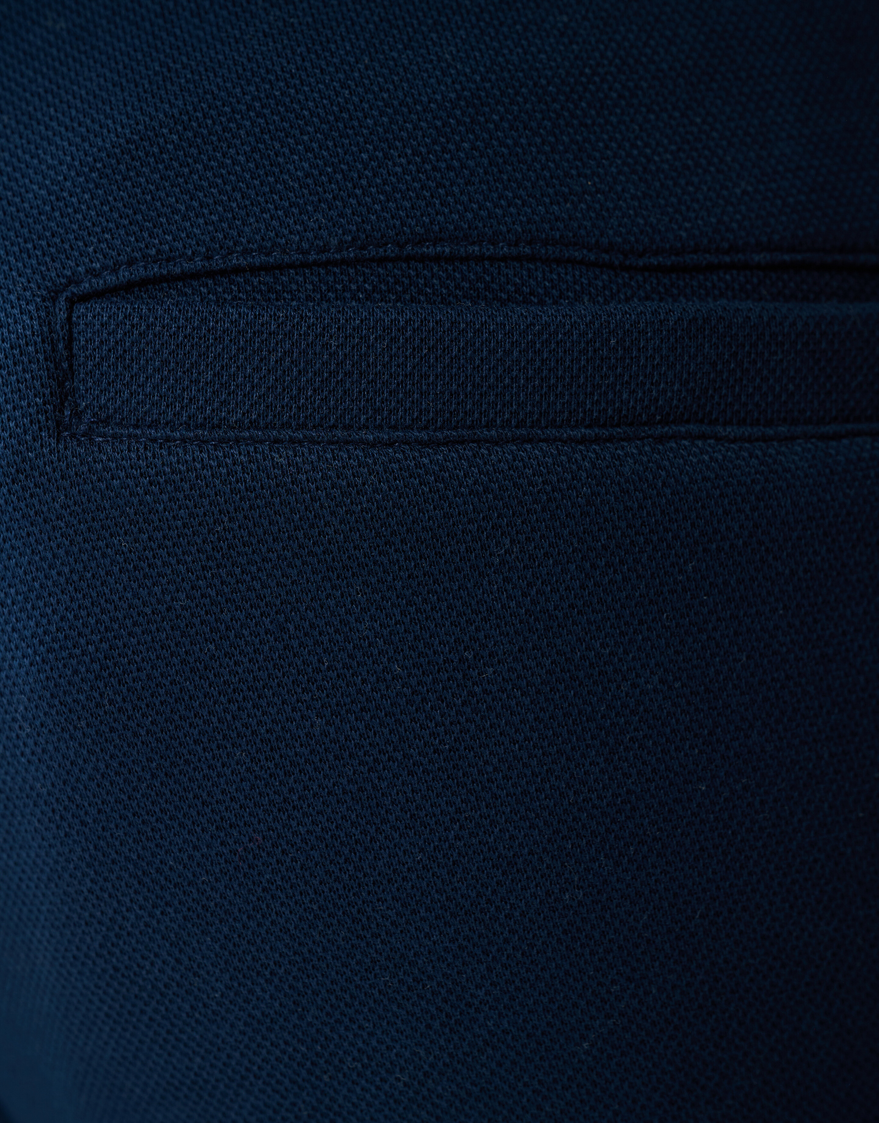 Pique Logo Short Blauw SHOEBY MEN