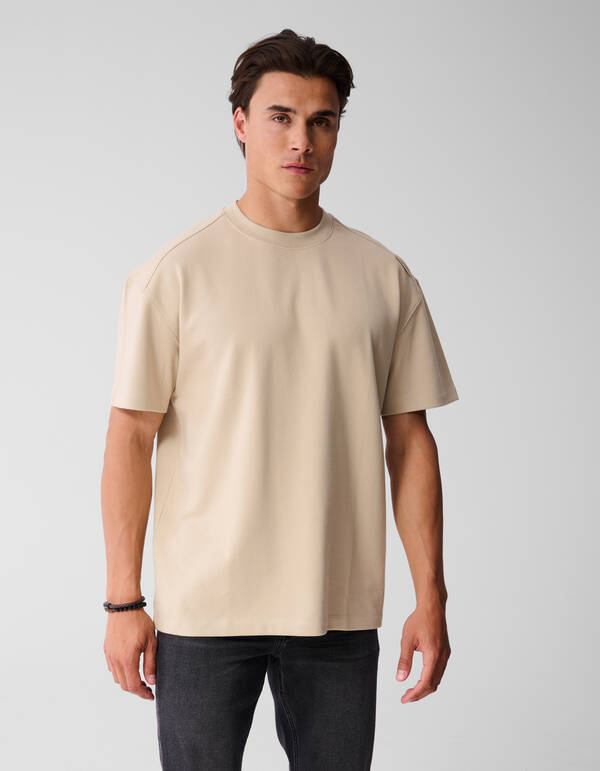 Label T-shirt Zand SHOEBY MEN