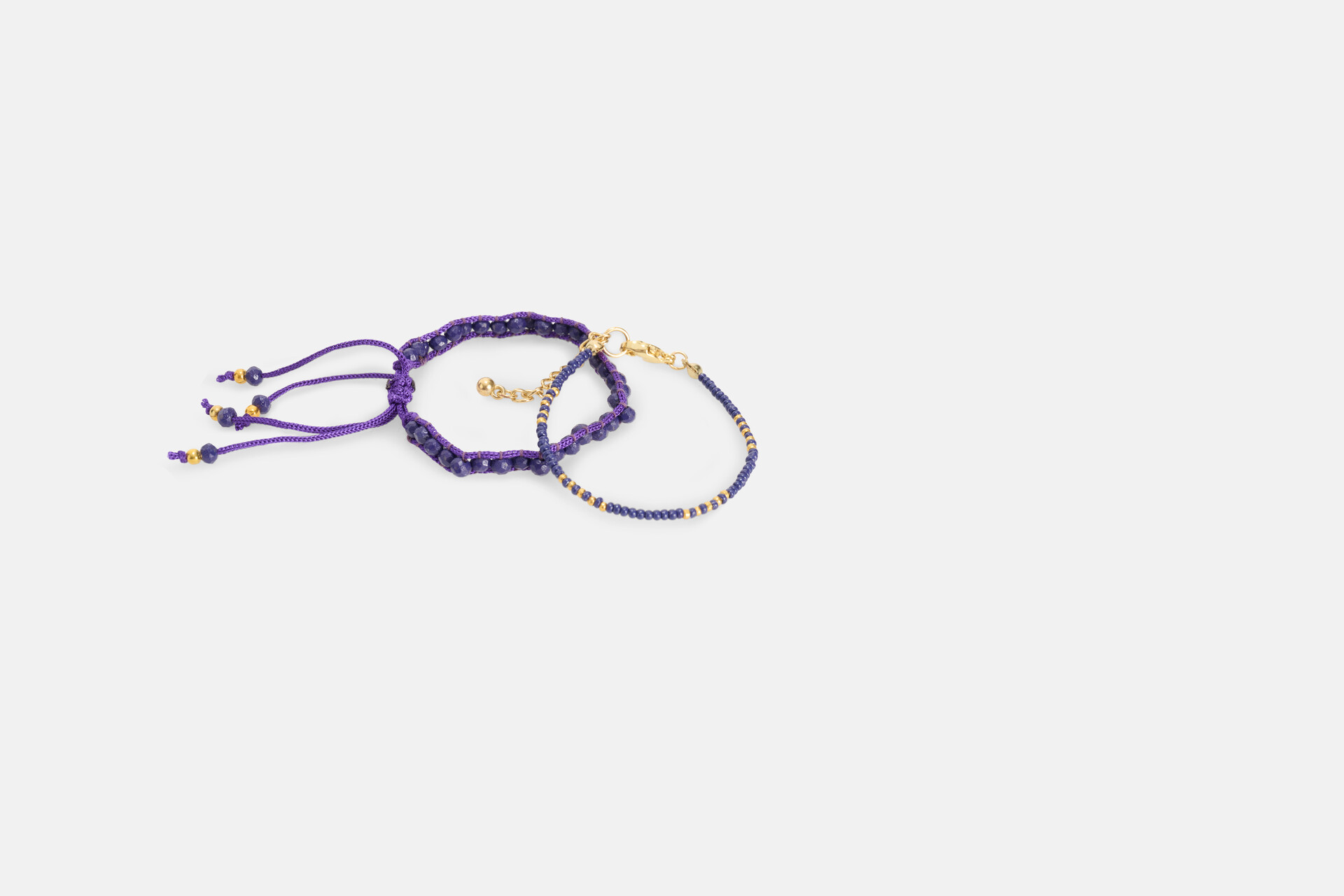 Armbanden Set Paars SHOEBY ACCESSOIRES