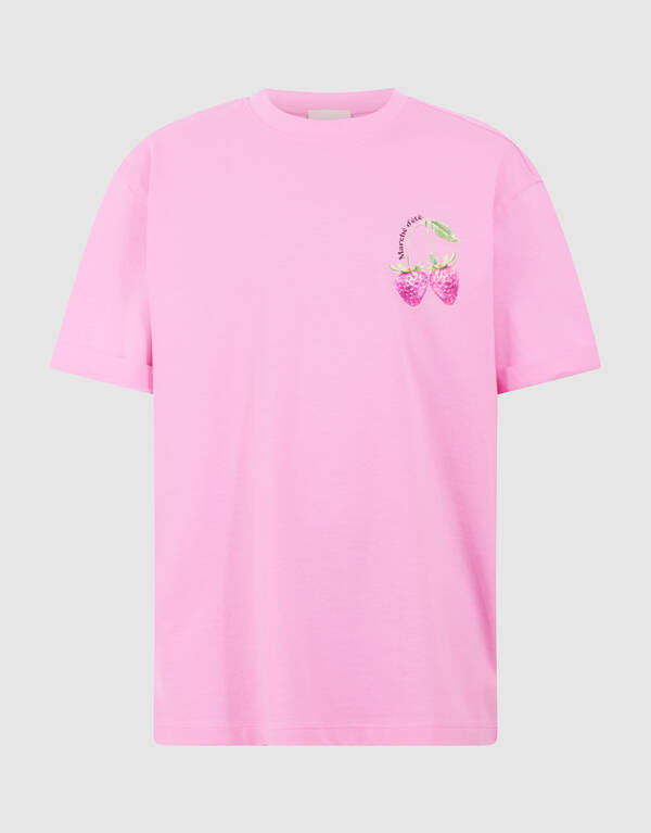 Cherry Artwork T-shirt Roze SHOEBY GIRLS