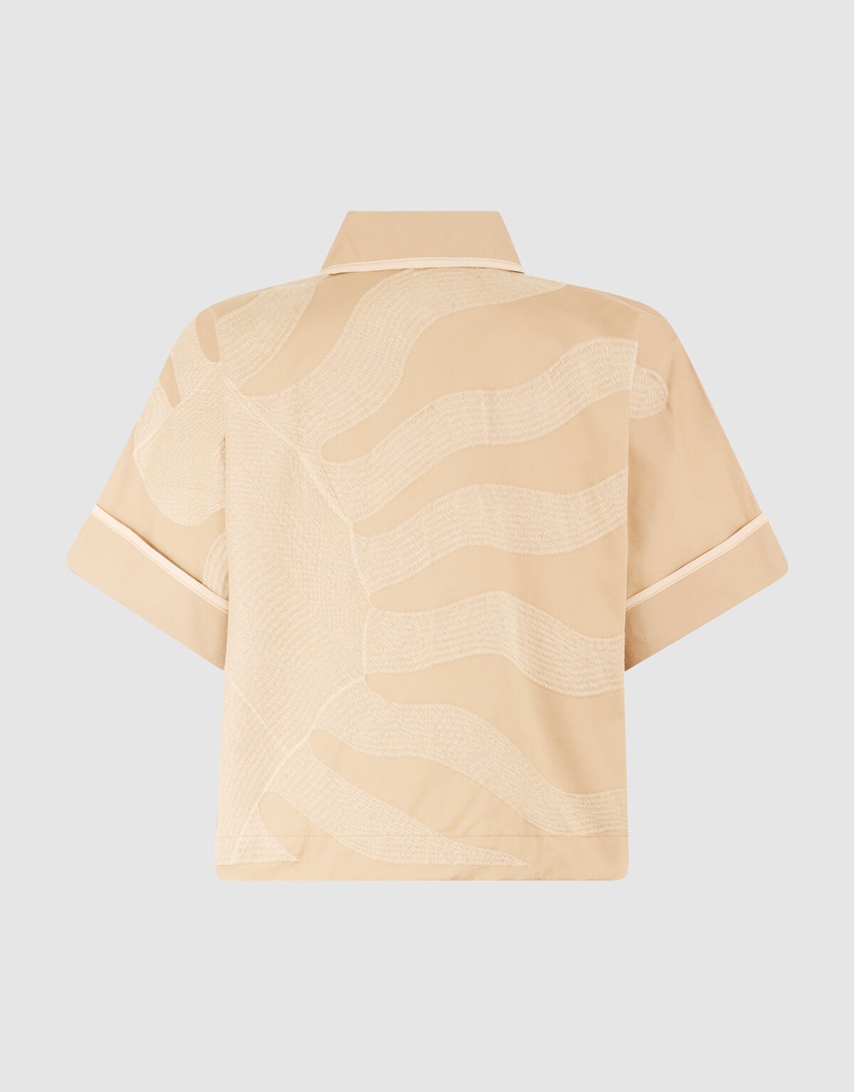 Short Sleeve Embroidery Jack Zand SHOEBY WOMEN