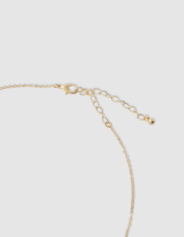 Heart Charm Ketting Lichtgroen SHOEBY ACCESSOIRES