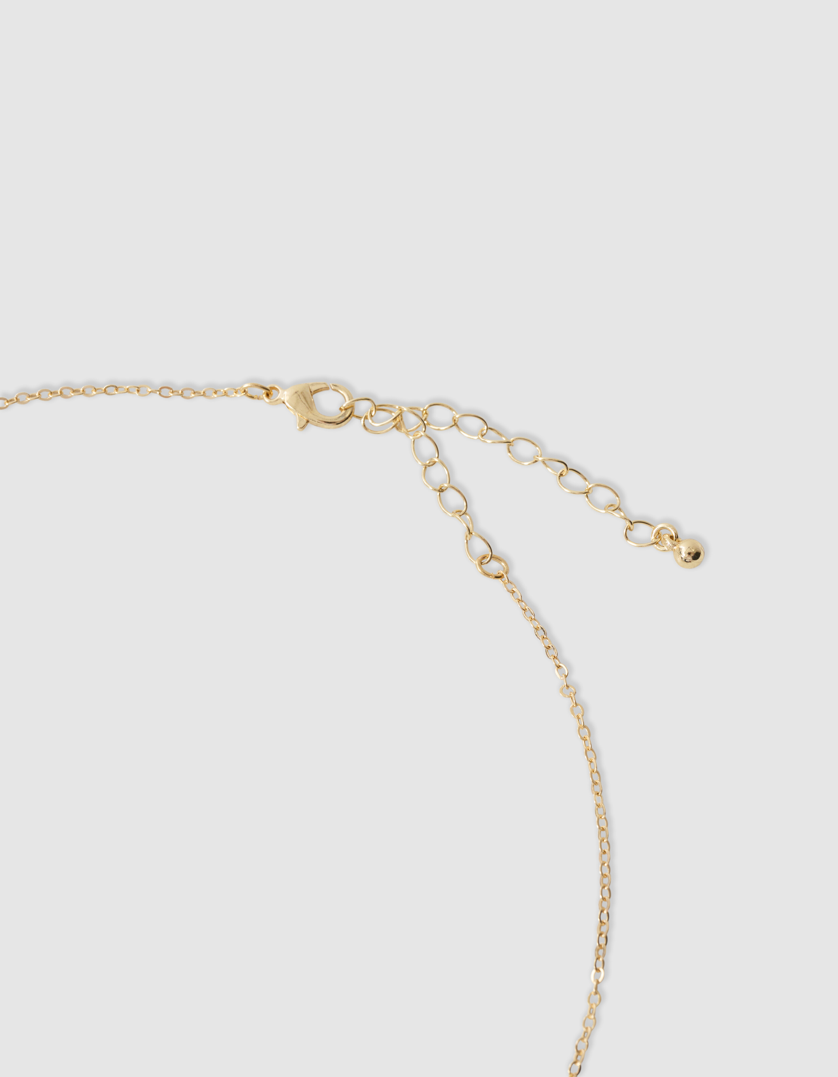 Heart Charm Ketting Lichtgroen SHOEBY ACCESSOIRES