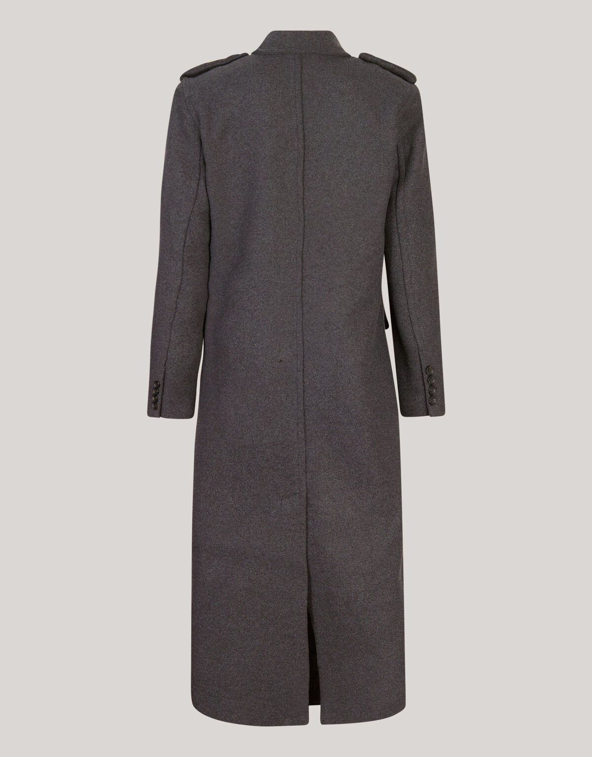 Lange Trenchcoat Donkergrijs SHOEBY WOMEN