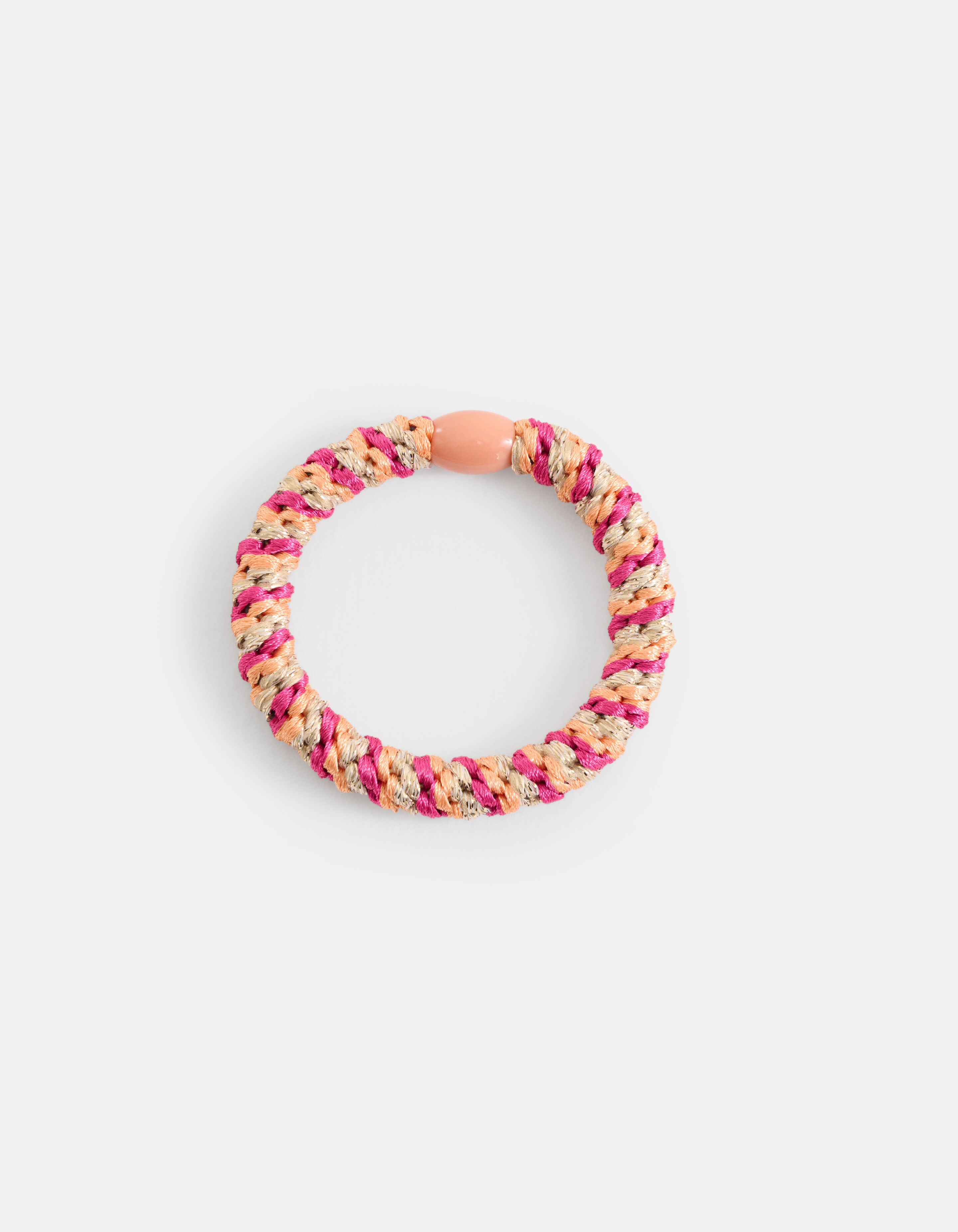 Lurex Haarelastiek Roze SHOEBY ACCESSOIRES