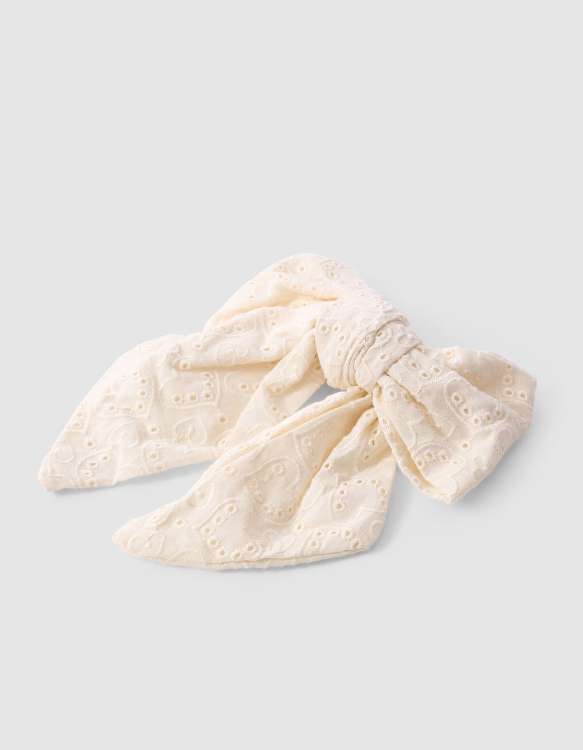 Strik Haarclip Gebroken Wit SHOEBY ACCESSOIRES