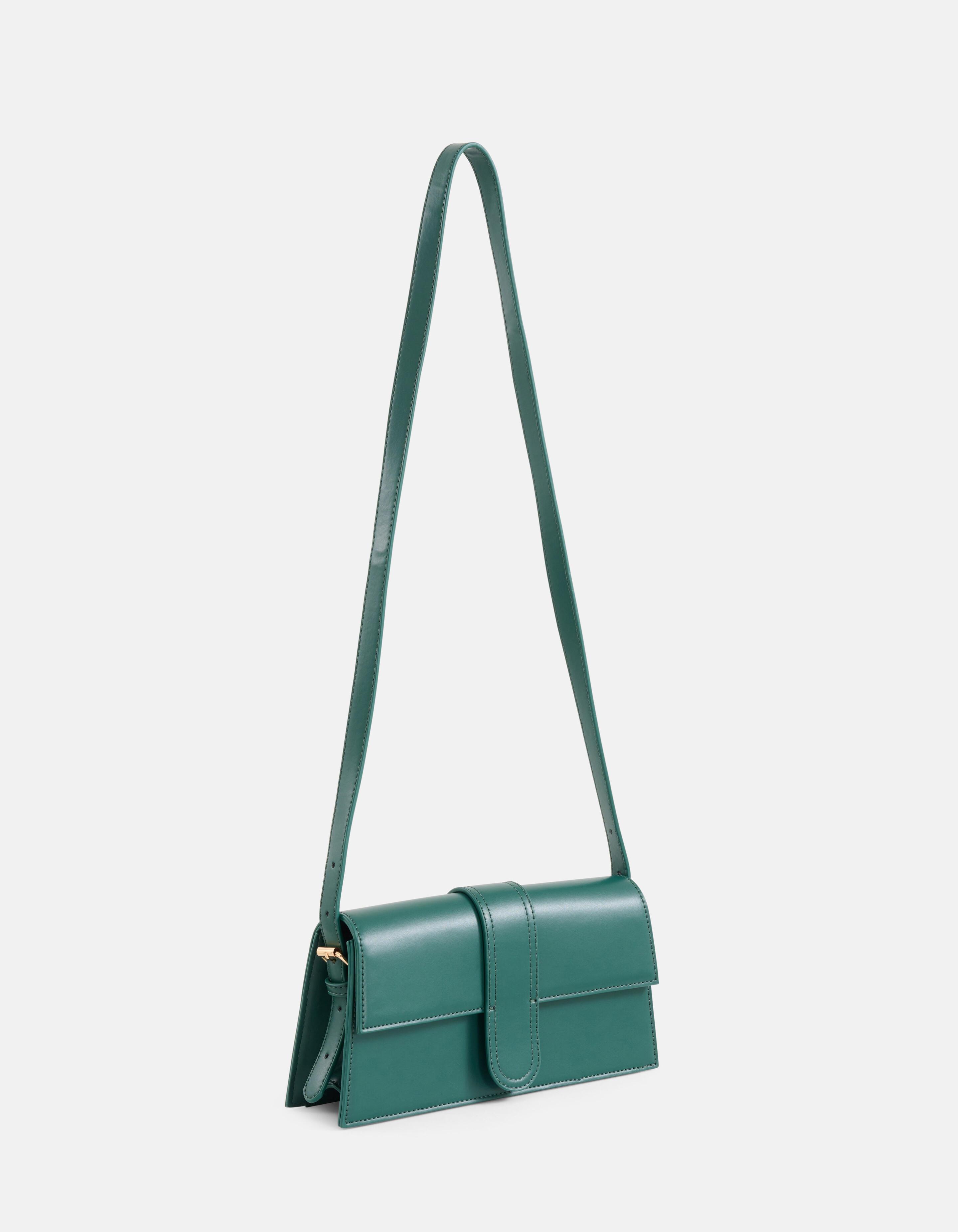 Rechthoekige Tas Donkergroen SHOEBY ACCESSOIRES