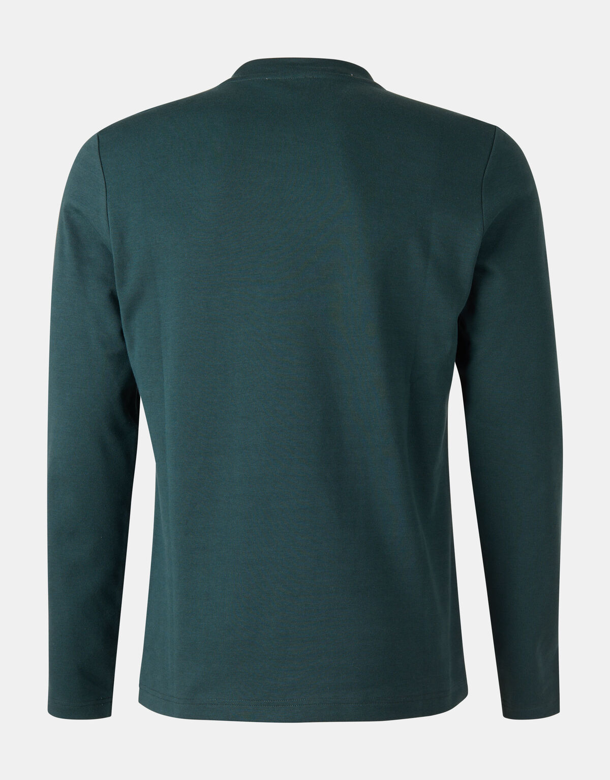 Lange Mouwen T-shirt Donkergroen SHOEBY MEN