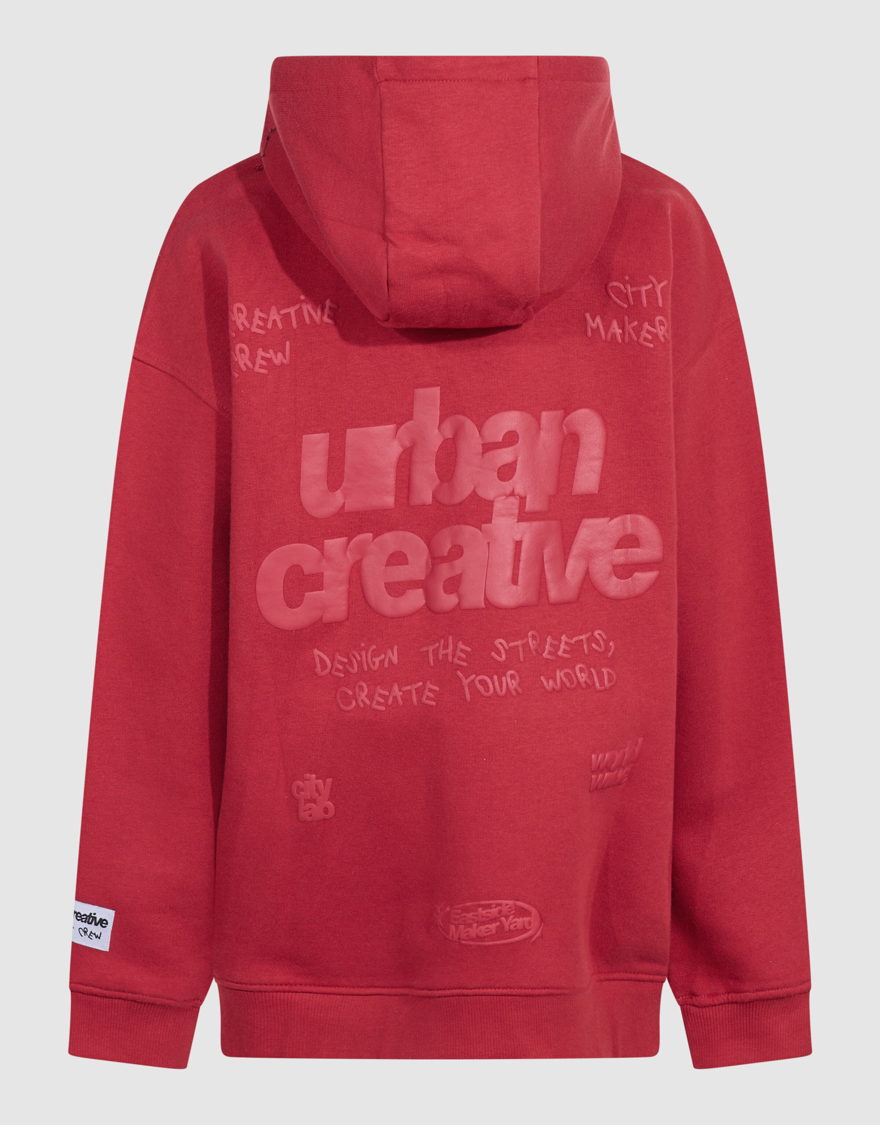 Creative Hoodie Rood SHOEBY BOYS