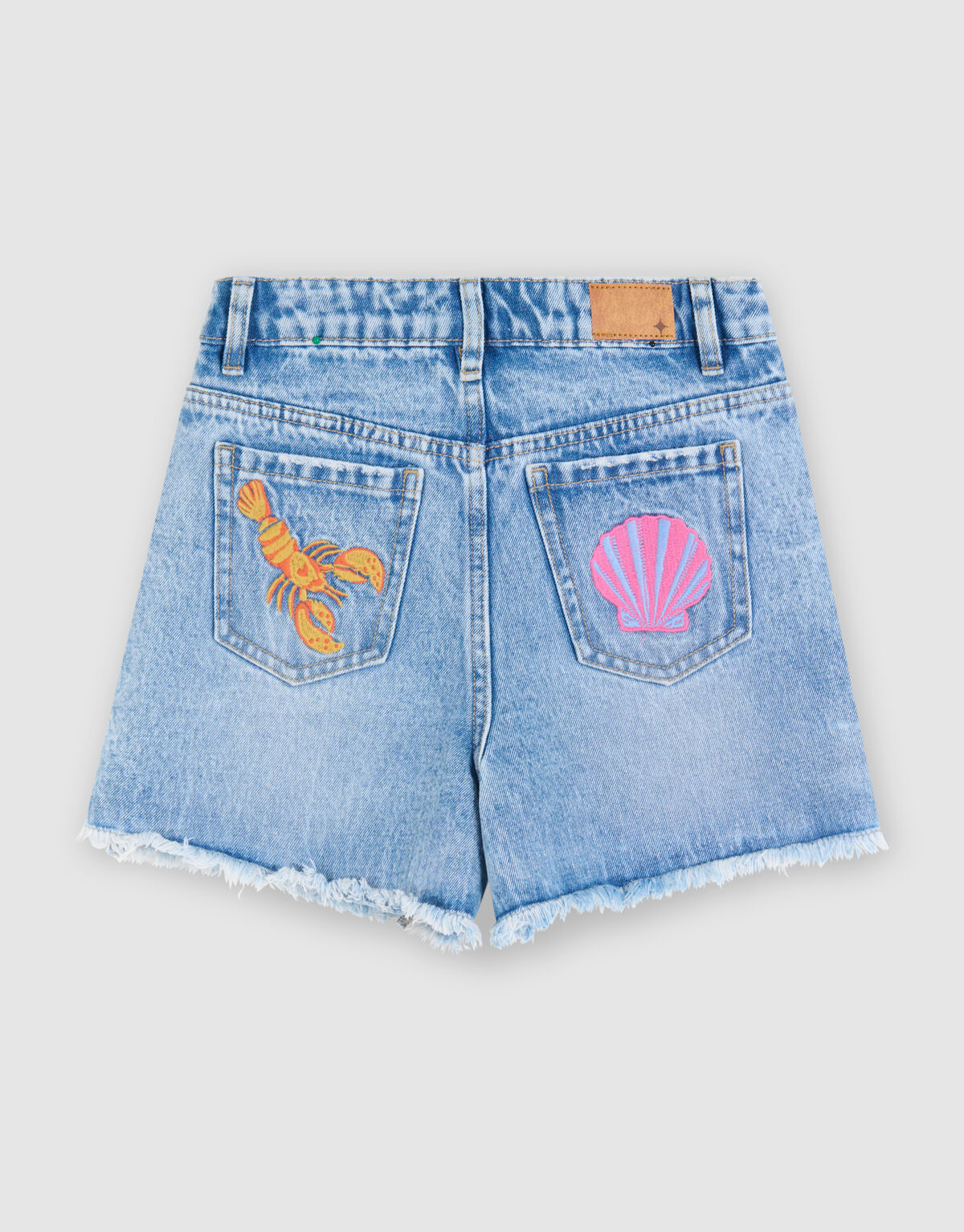 Embroidery Short Bleached SHOEBY GIRLS