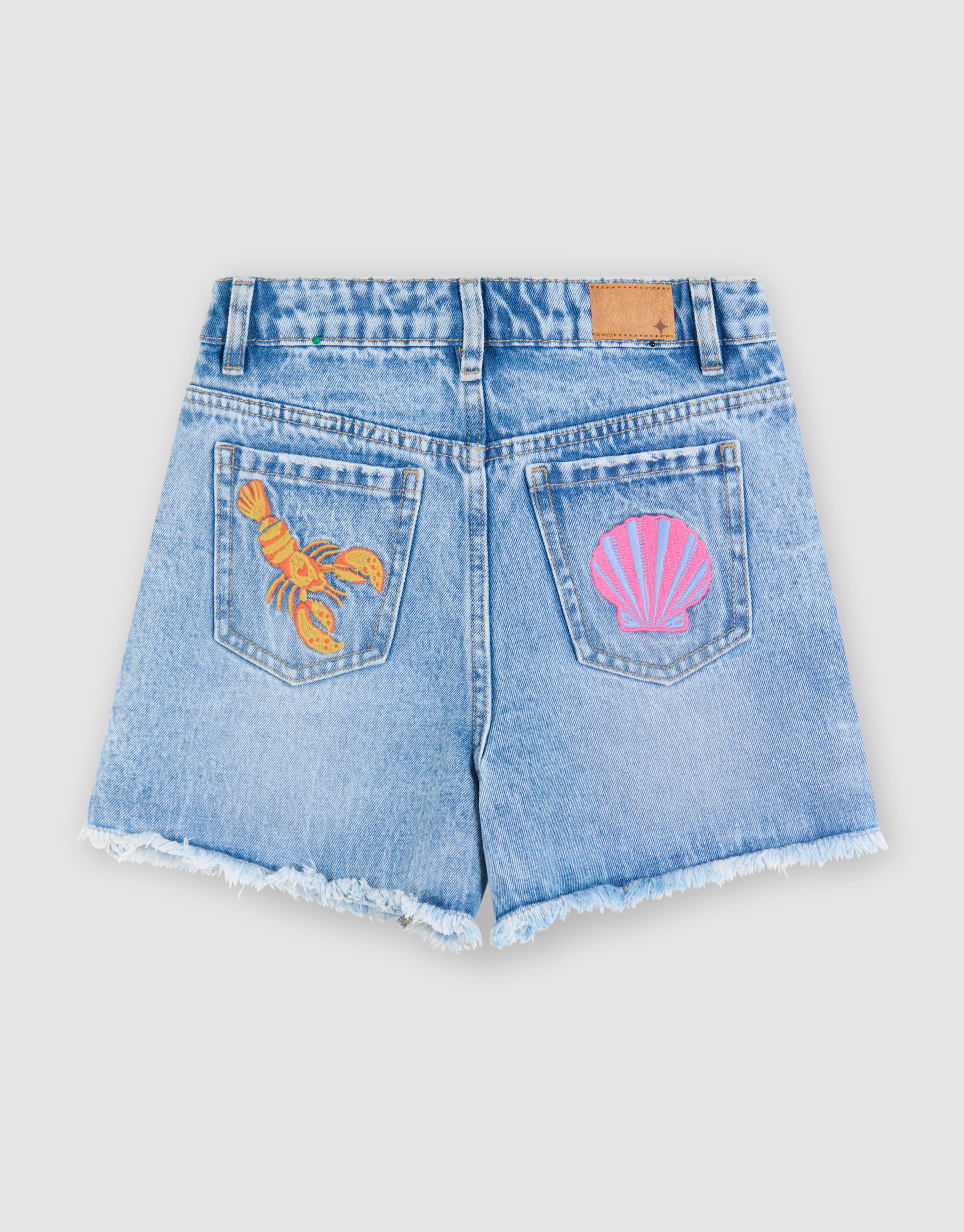 Embroidery Short Bleached SHOEBY GIRLS