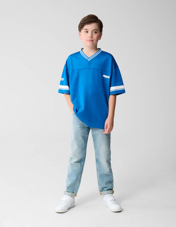 Tapered Fit Jeans Bleached SHOEBY BOYS