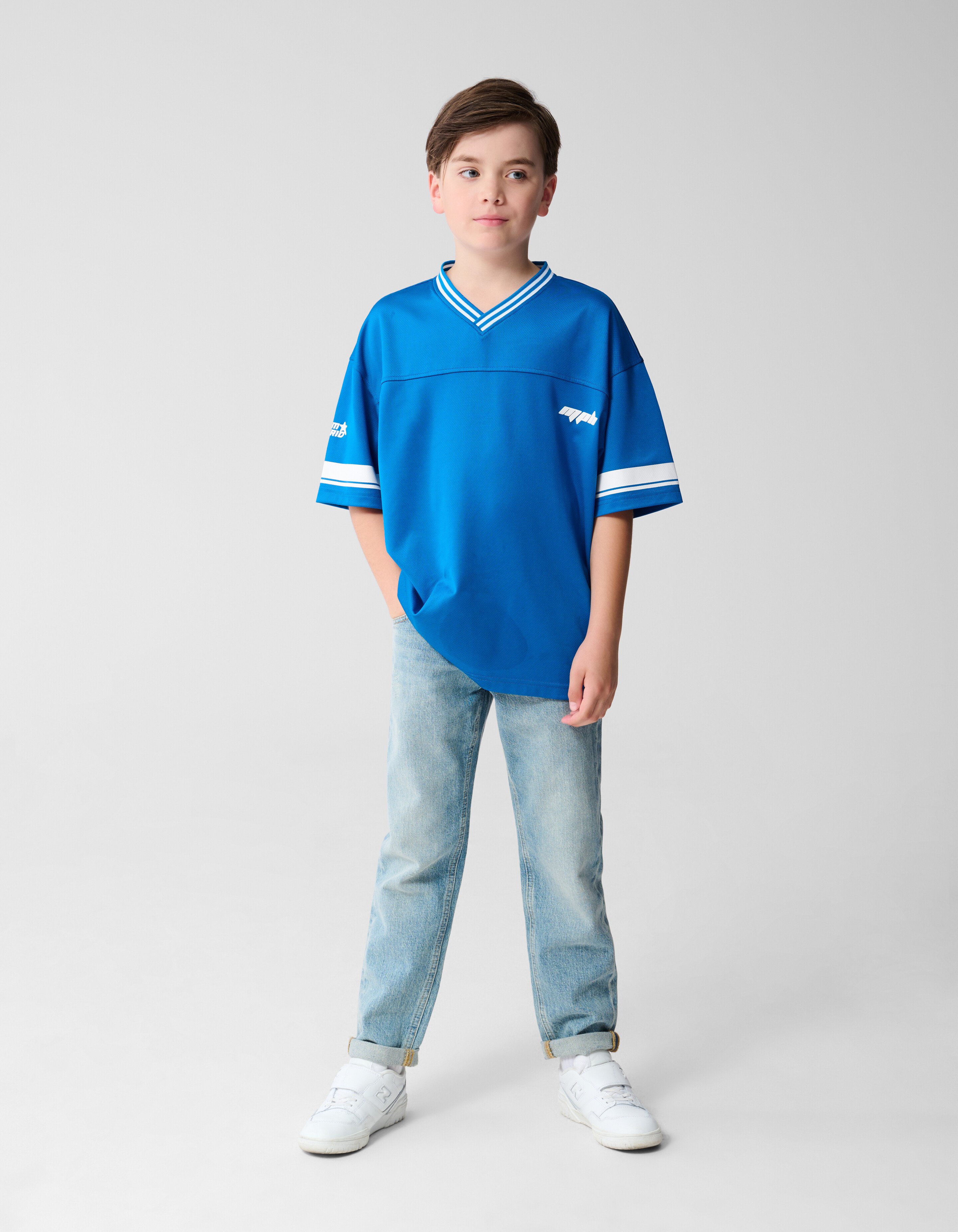 Tapered Fit Jeans Bleached SHOEBY BOYS