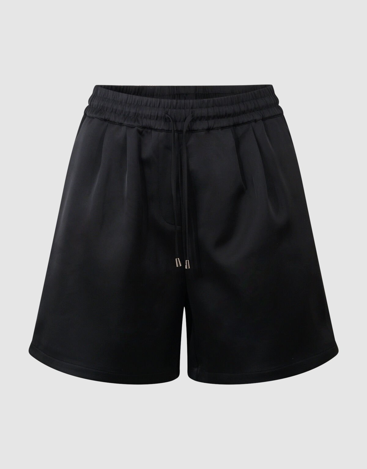 Satijnen Short Zwart By Monica SHOEBY WOMEN