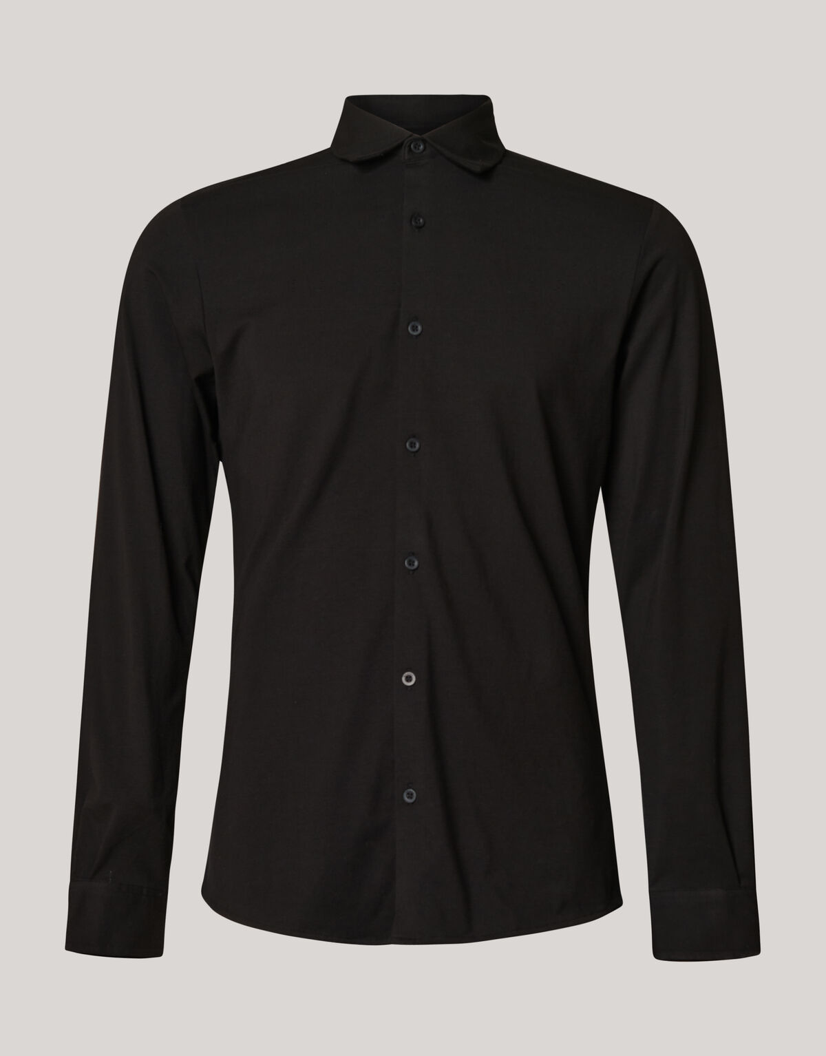 Jersey Overhemd Zwart SHOEBY MEN