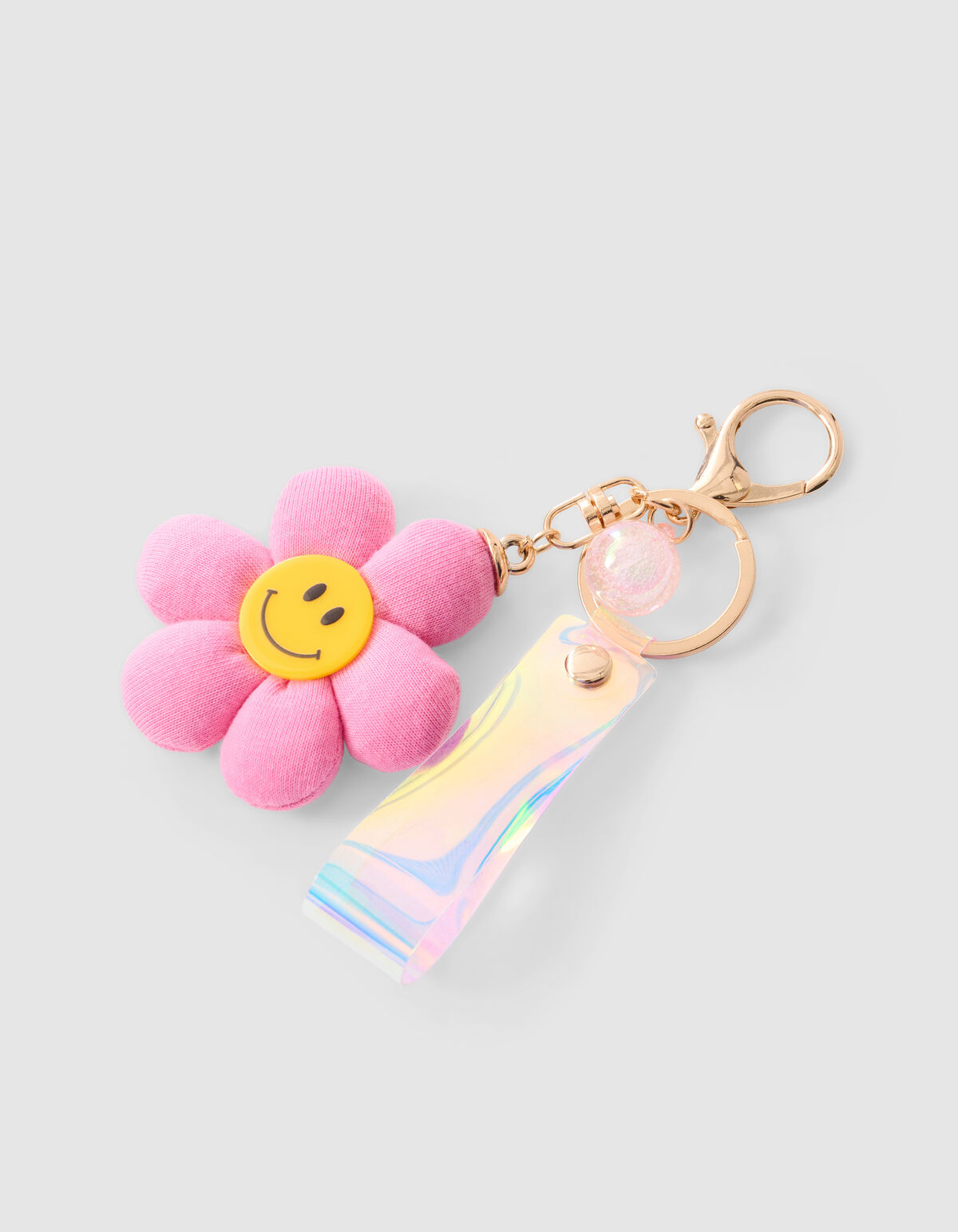 Bloem Sleutelhanger Roze SHOEBY ACCESSOIRES