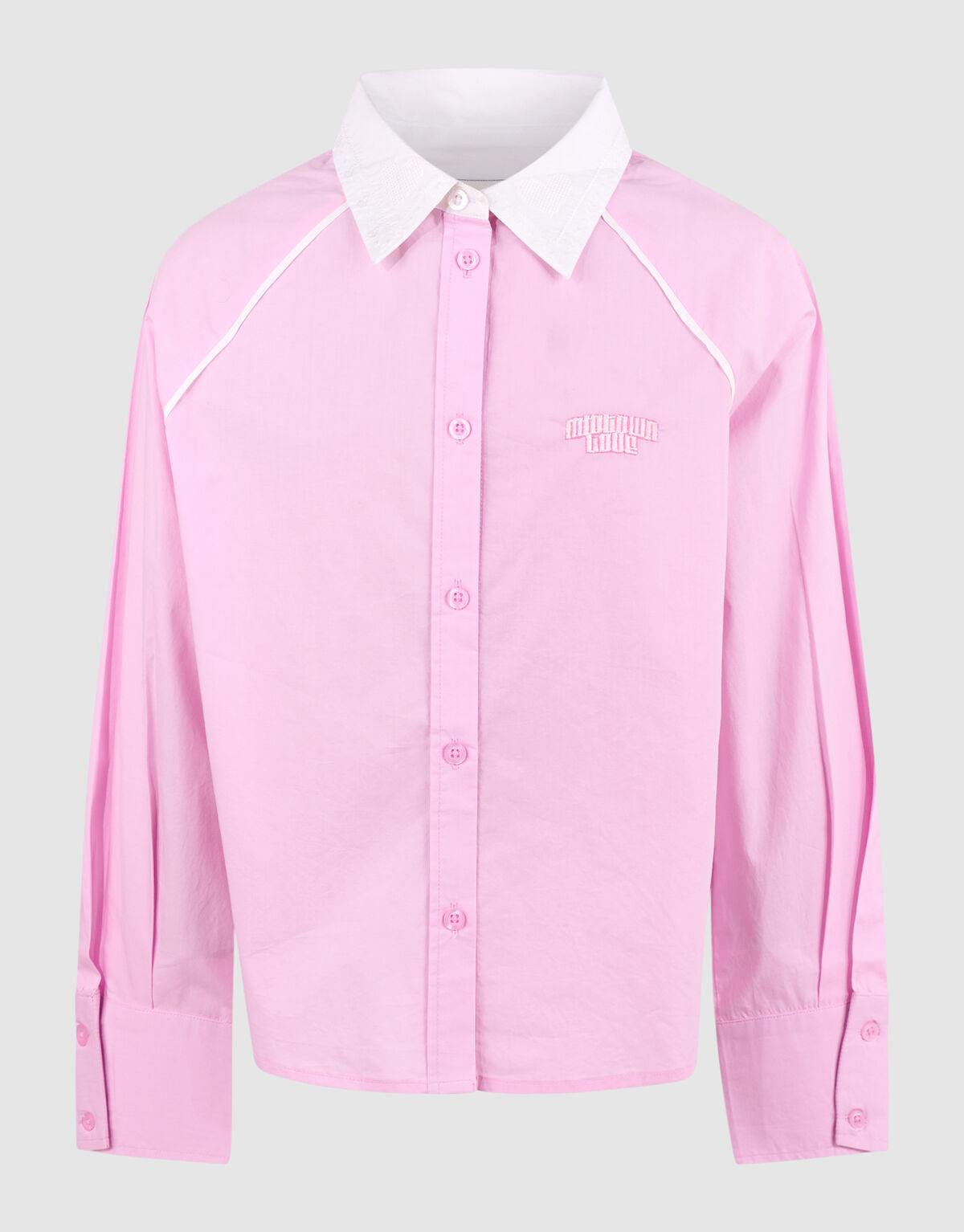 Piping Blouse Lichtroze SHOEBY GIRLS