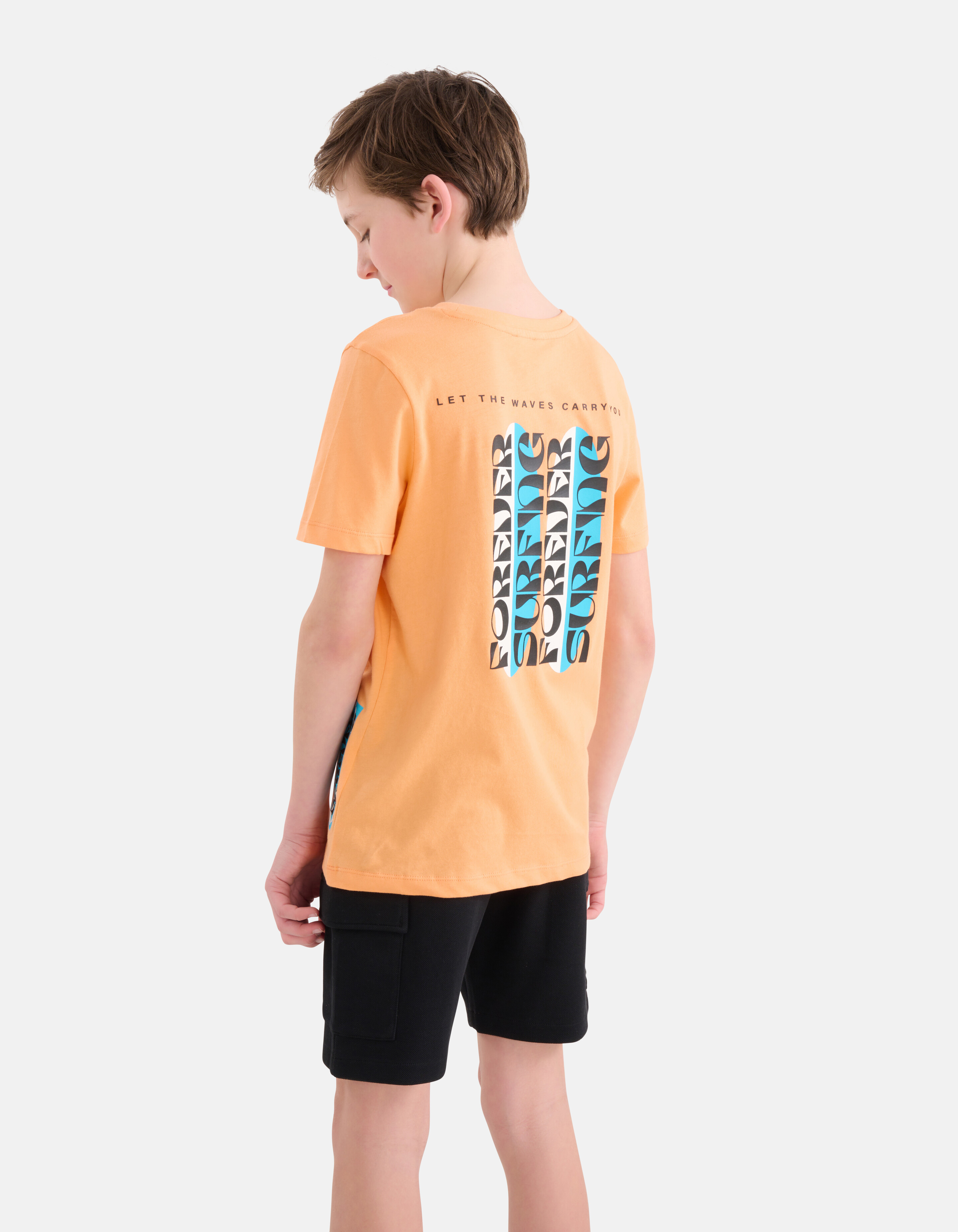 Artwork T-shirt Oranje SHOEBY BOYS