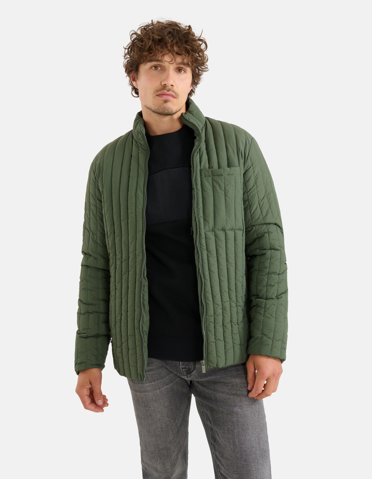 Gewatteerd Jack Groen SHOEBY MEN