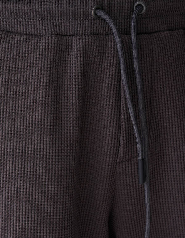 Waffle Structuur Short Donkergrijs SHOEBY BOYS