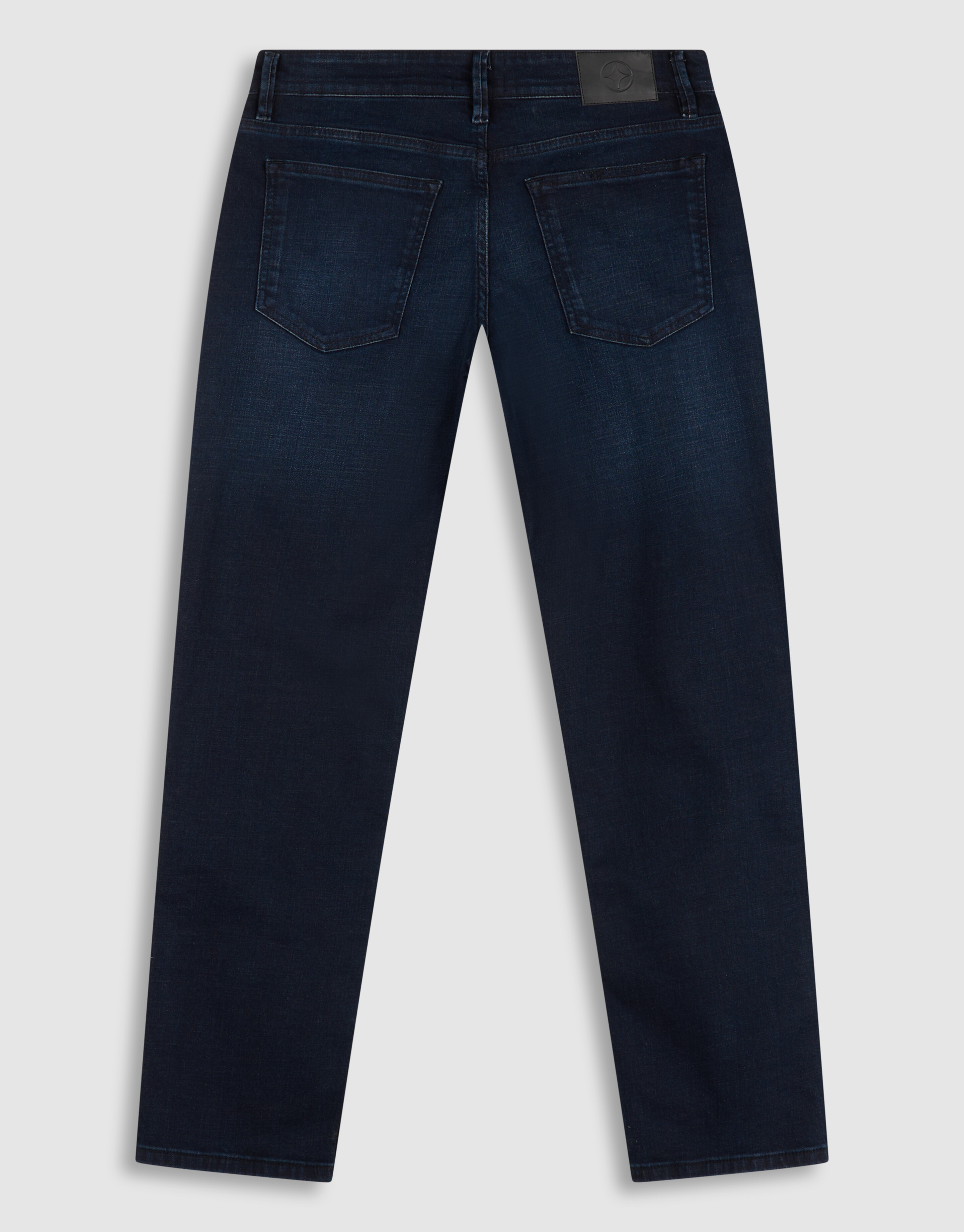 Comfort Straight Fit Jeans Blauw/Bruin L32 SHOEBY MEN