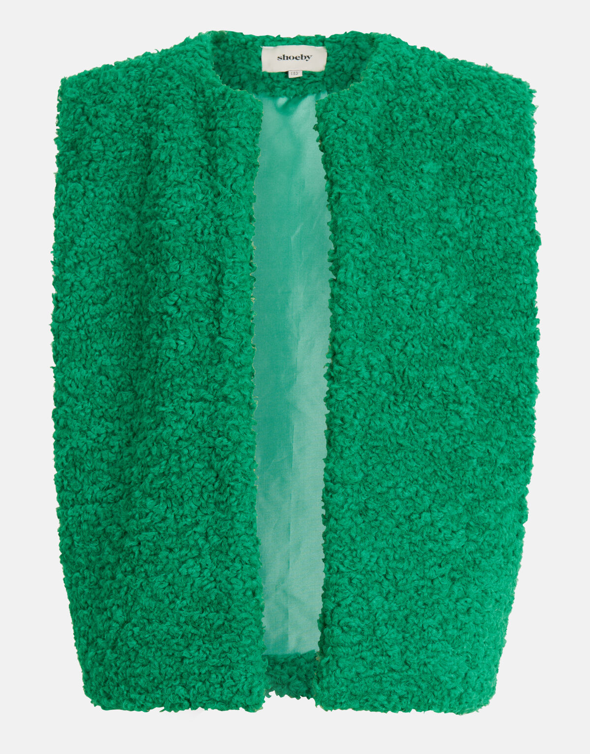 Teddy Gilet Groen SHOEBY GIRLS