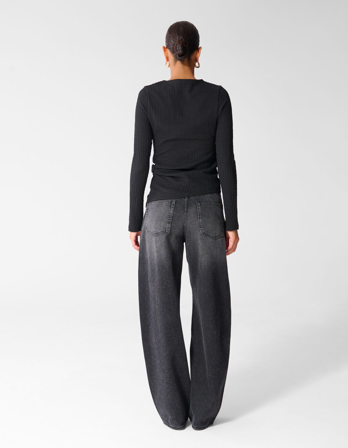 Asymmetrische Top Zwart SHOEBY WOMEN