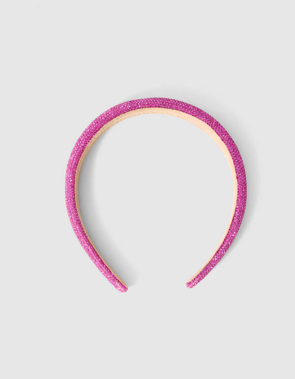 Strass Haarband Roze SHOEBY ACCESSOIRES