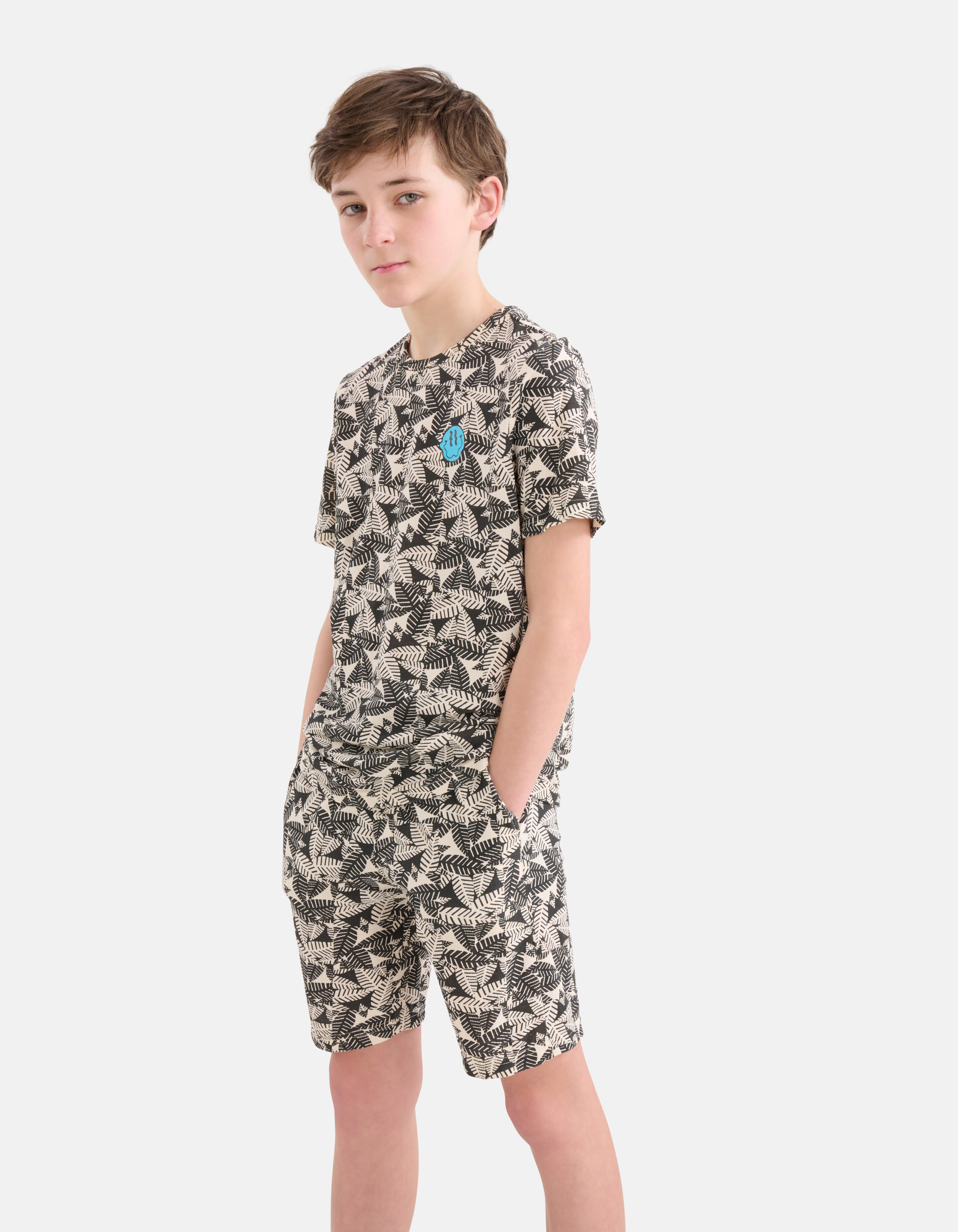 Printed Short Zwart SHOEBY BOYS