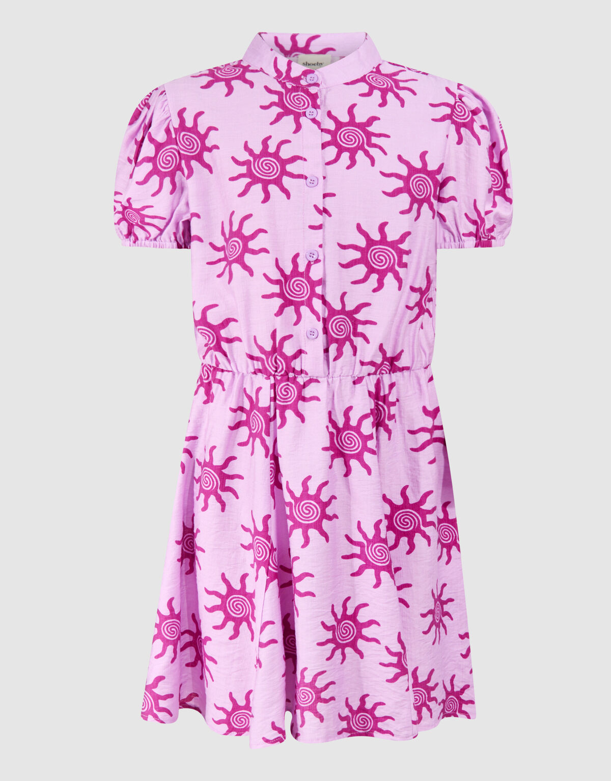 Printed Jurk Lichtroze SHOEBY GIRLS