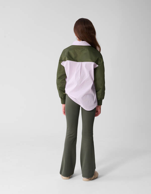 Punta Flared Legging Donkergroen SHOEBY GIRLS
