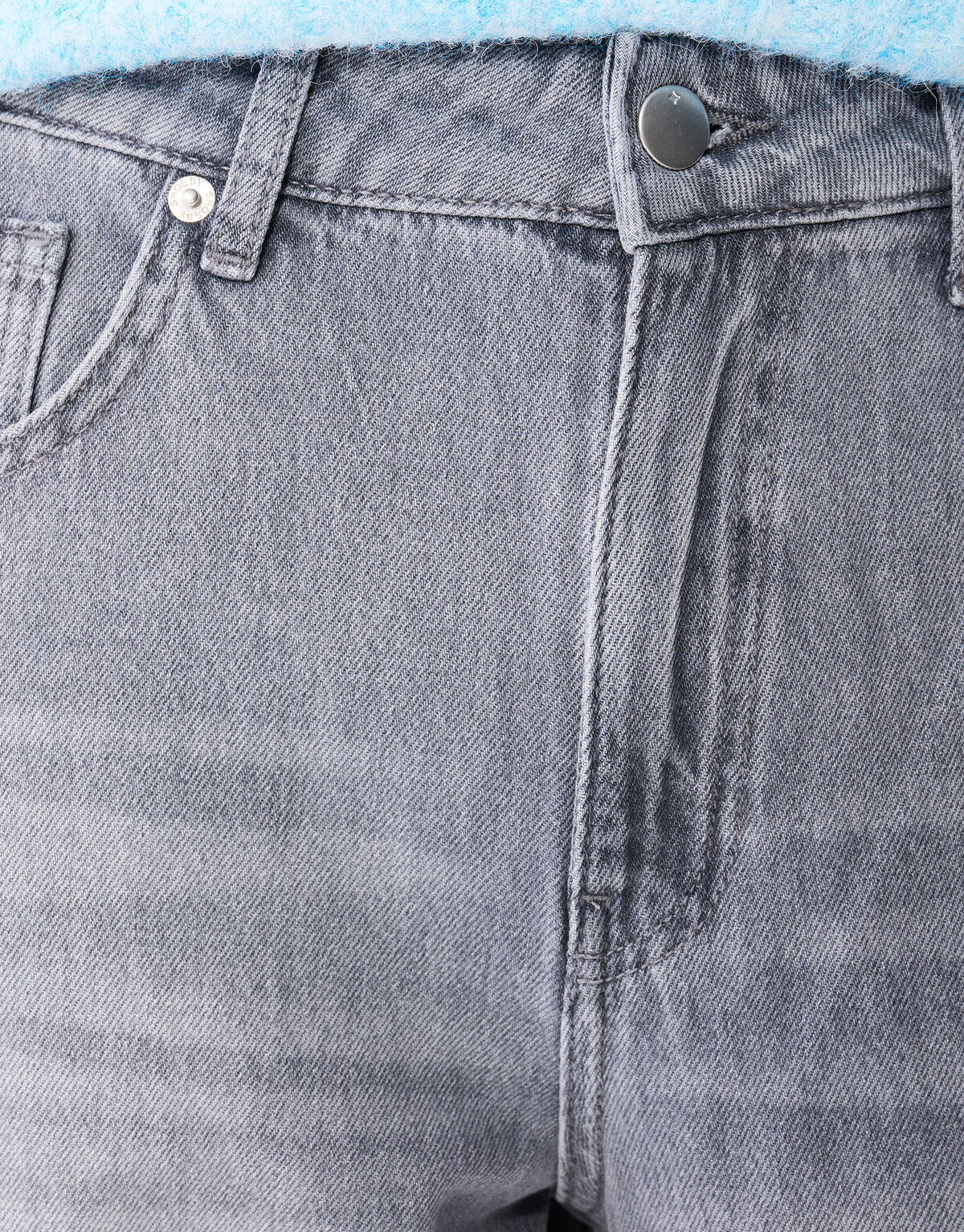 Strik Straight Fit Jeans Grijs SHOEBY WOMEN