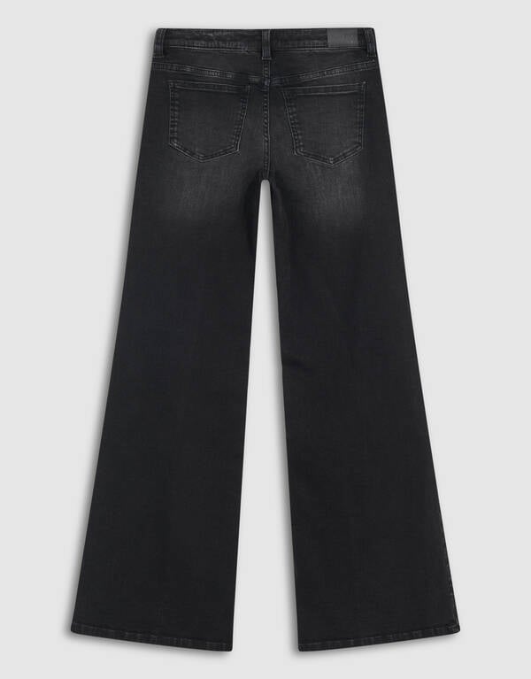 Flared Fit Jeans Zwart SHOEBY GIRLS