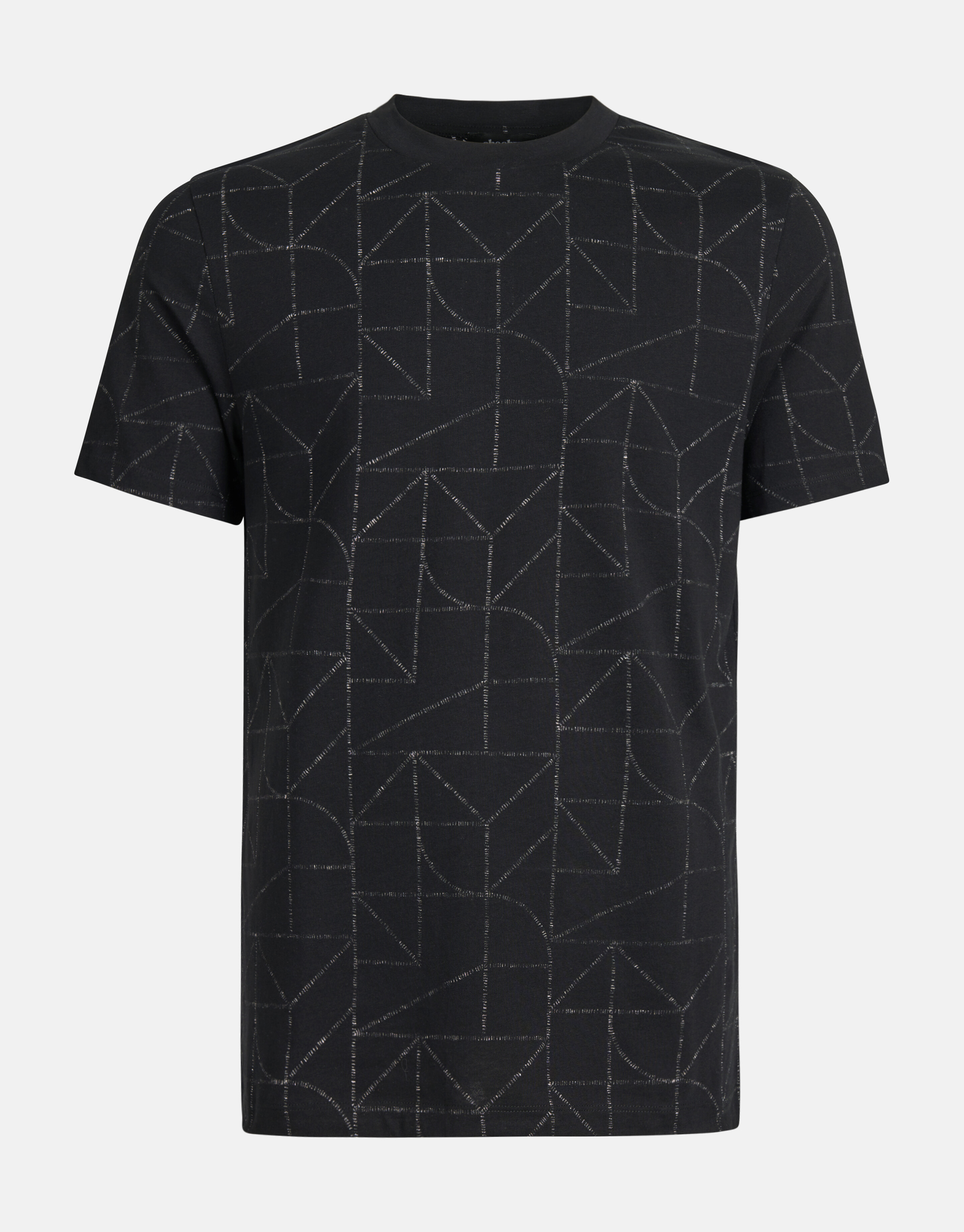 Printed T-shirt Zwart SHOEBY MEN