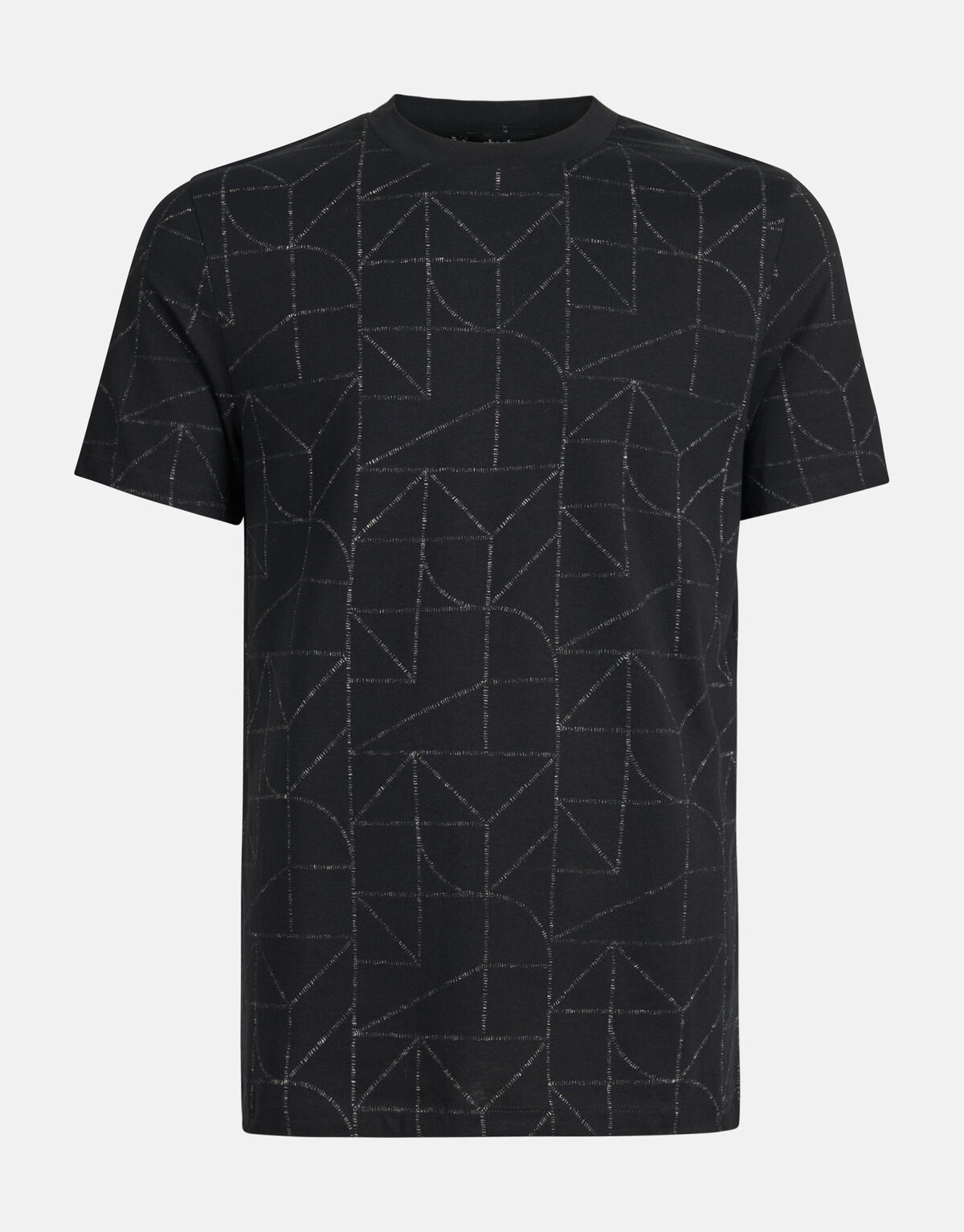 Printed T-shirt Zwart SHOEBY MEN