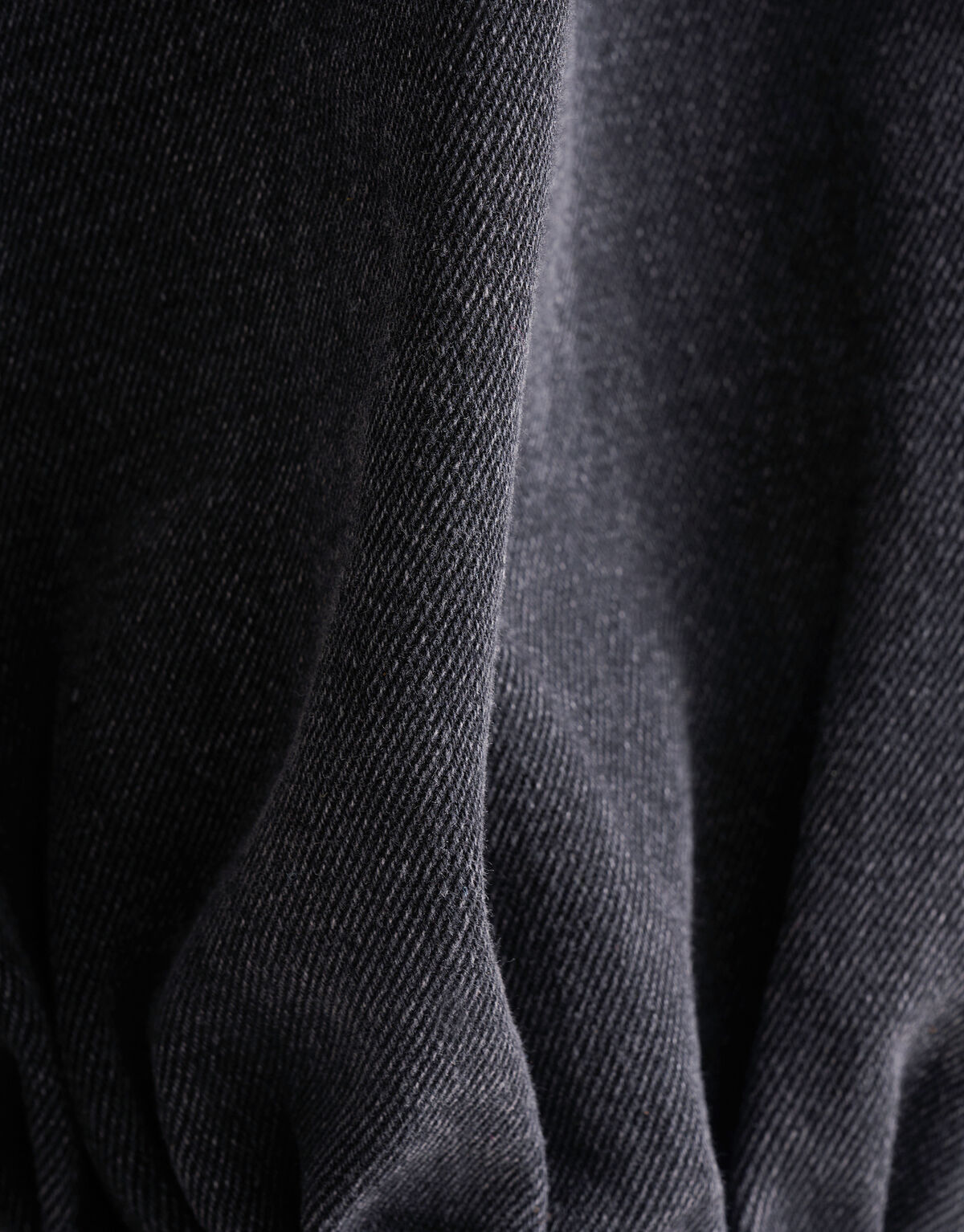 Washed Denim Jurk Zwart SHOEBY WOMEN