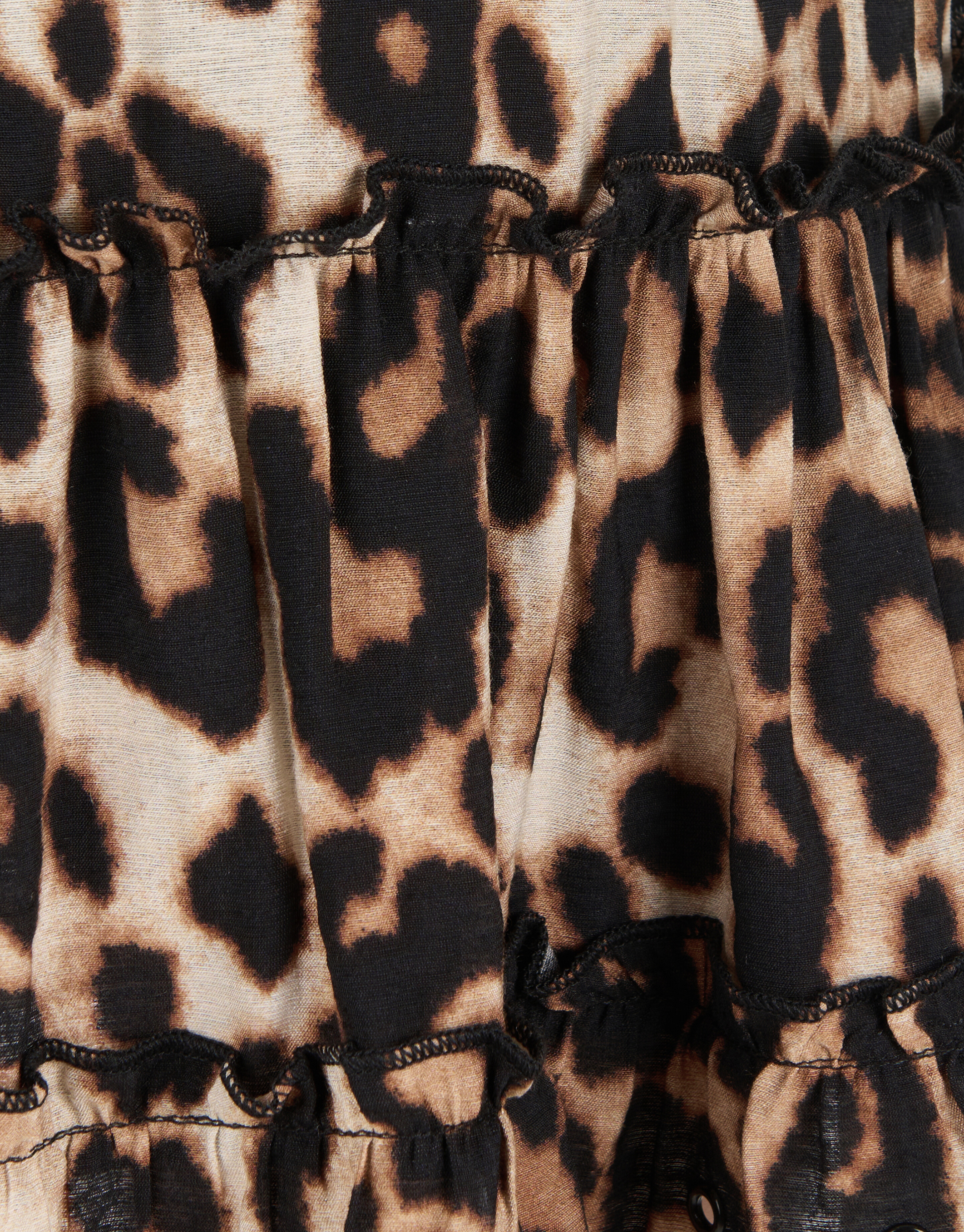 Leopard Rok Bruin SHOEBY GIRLS