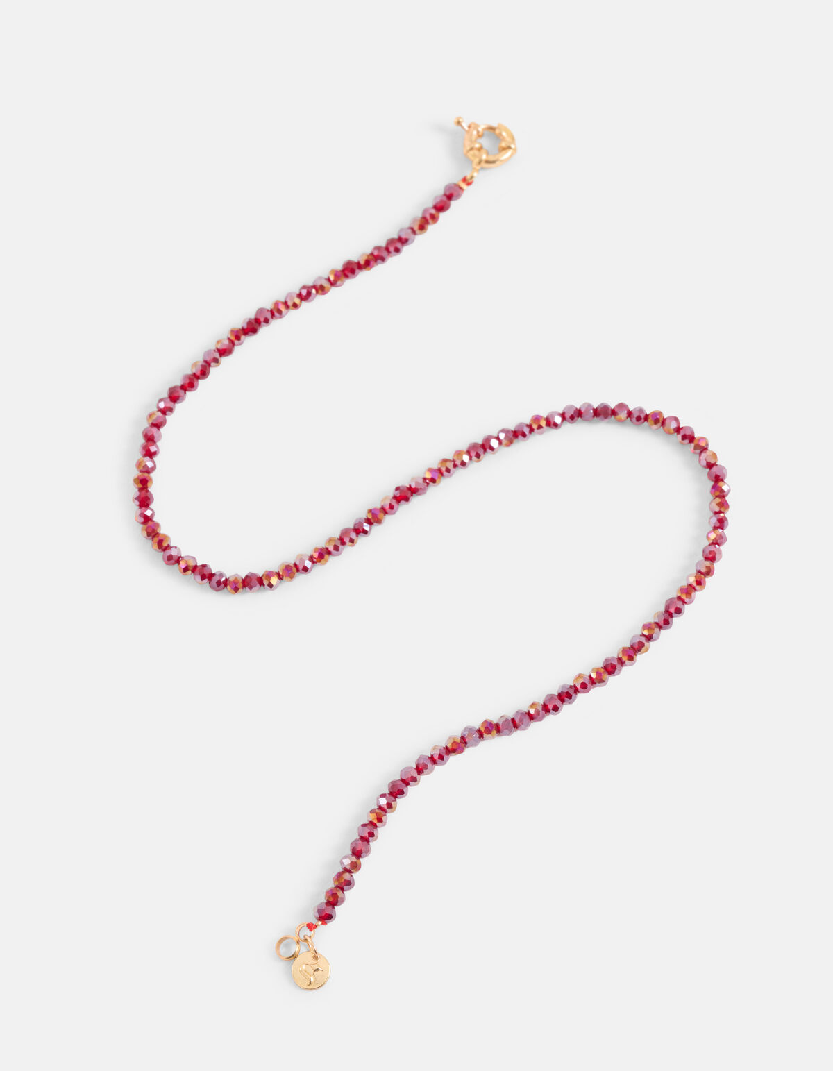 Beaded Ketting Paars SHOEBY ACCESSOIRES