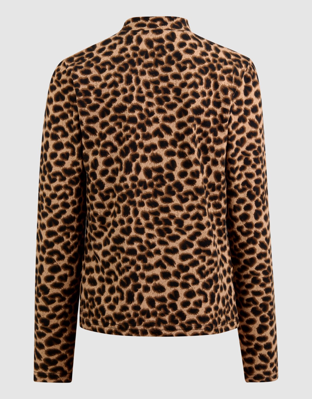 Leopard Longsleeve Top Bruin SHOEBY GIRLS