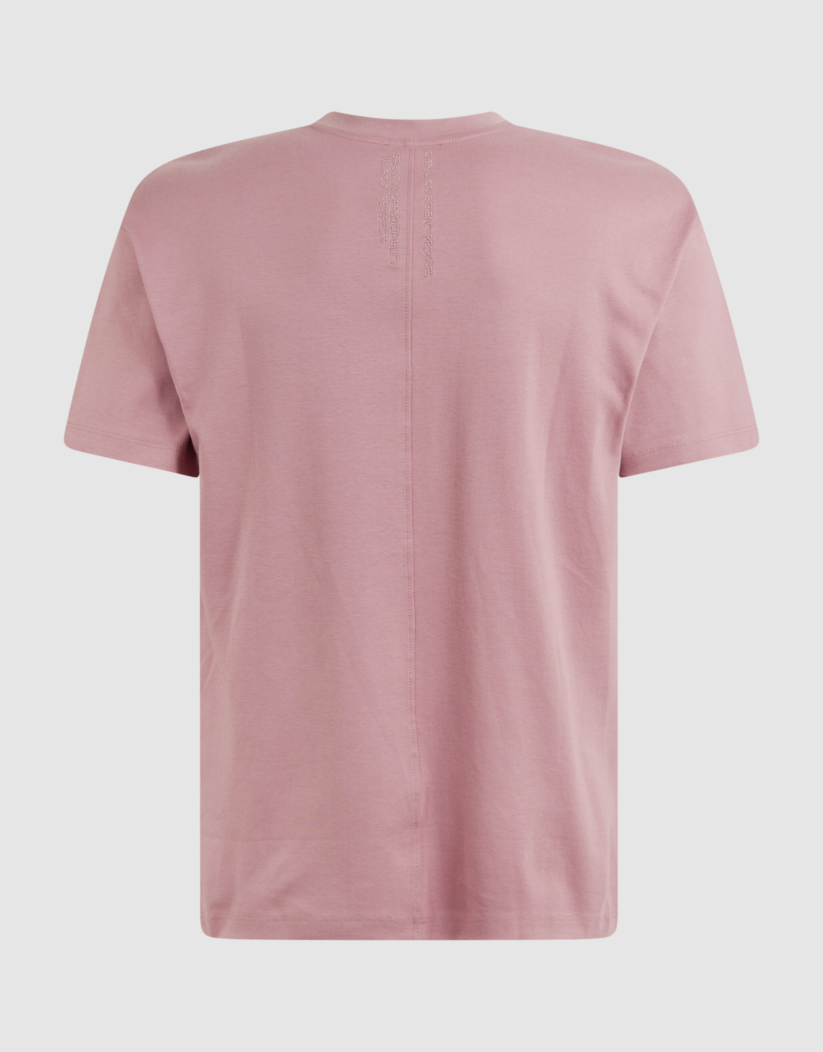 Embroidery Artwork T-shirt Roze SHOEBY MEN
