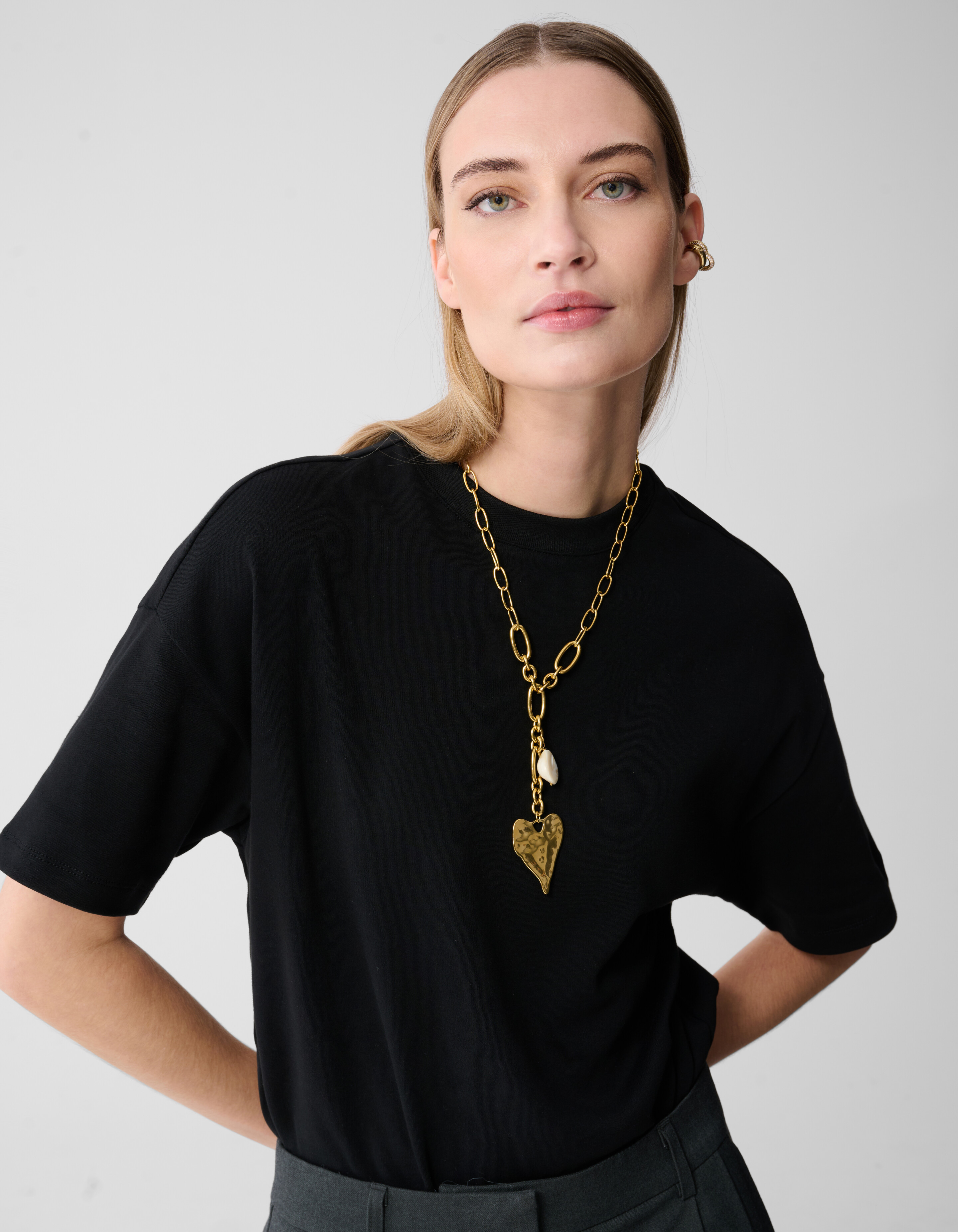 Long Charm Ketting Goud SHOEBY ACCESSOIRES