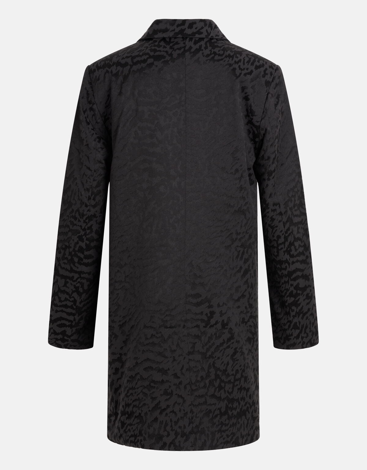 Leopard Blazer Jurk Zwart SHOEBY WOMEN