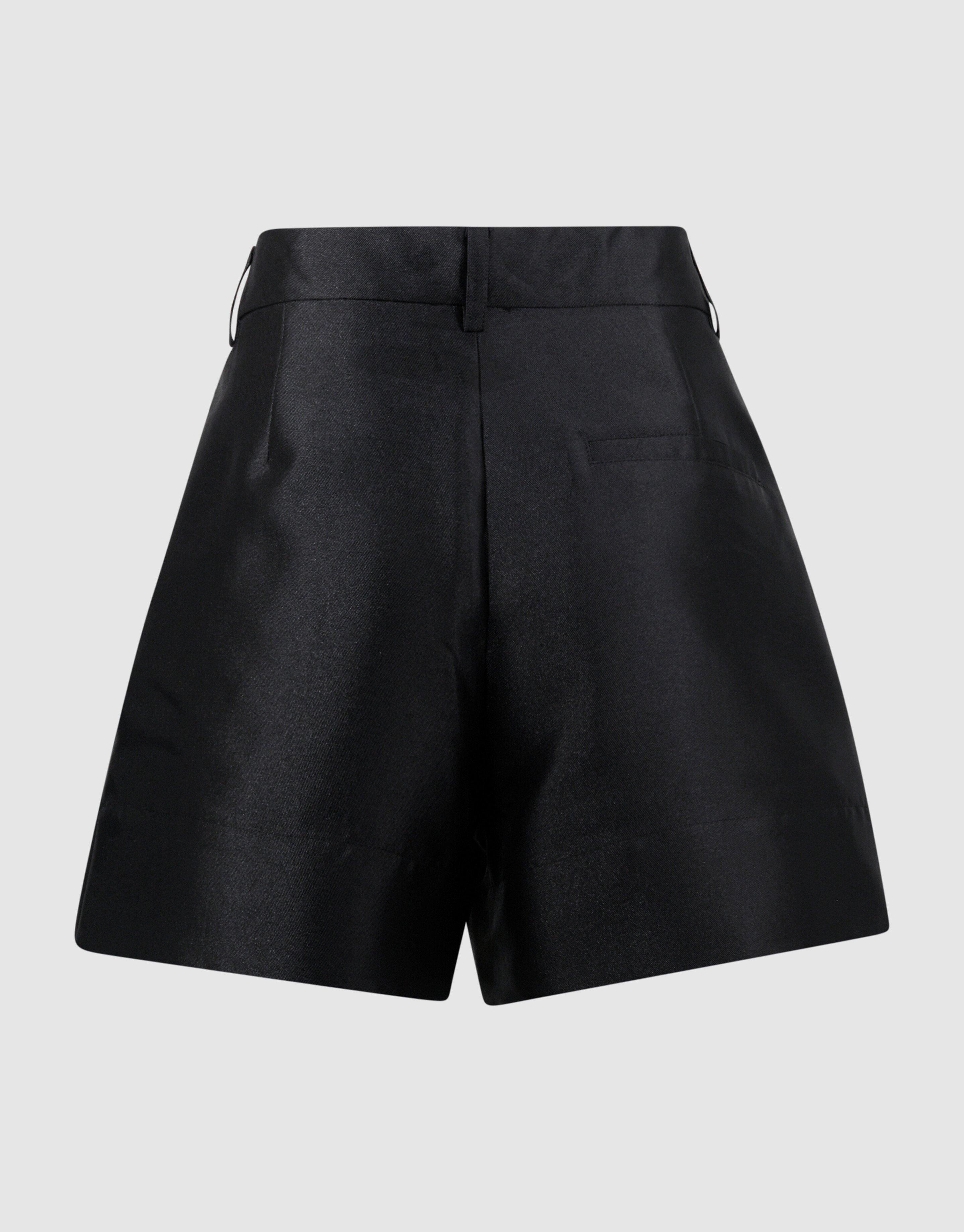 Satijn Twill Short Zwart SHOEBY WOMEN