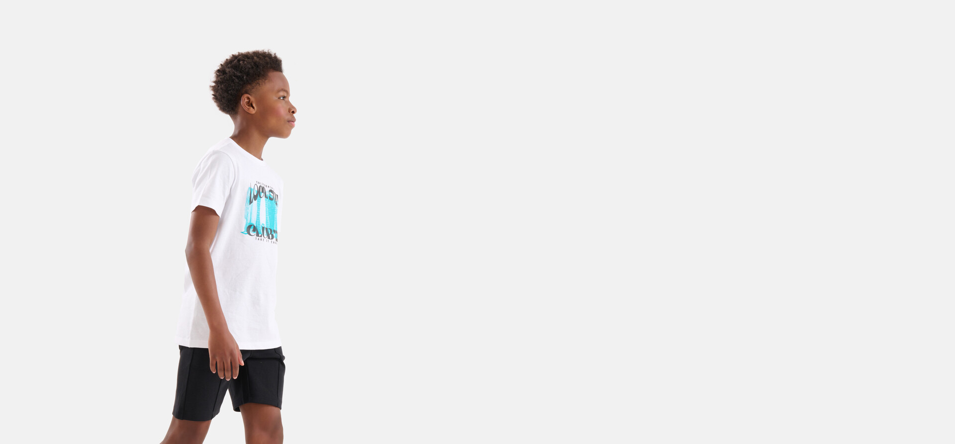 Print T-shirt Wit SHOEBY BOYS