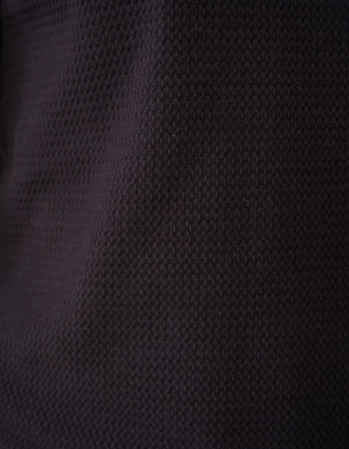 Structuur Longsleeve T-shirt Donkerbruin SHOEBY MEN