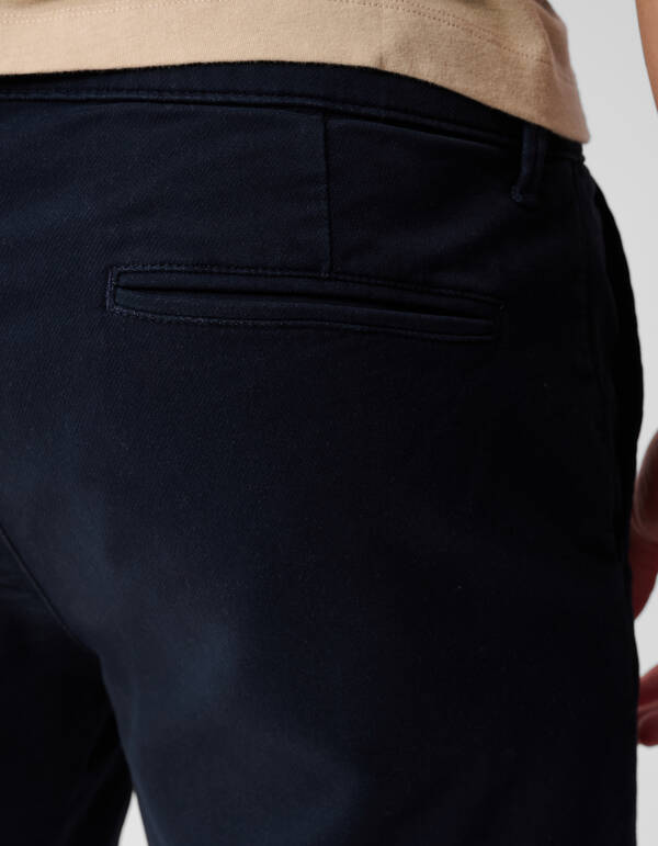 Chino Short Donkerblauw SHOEBY MEN