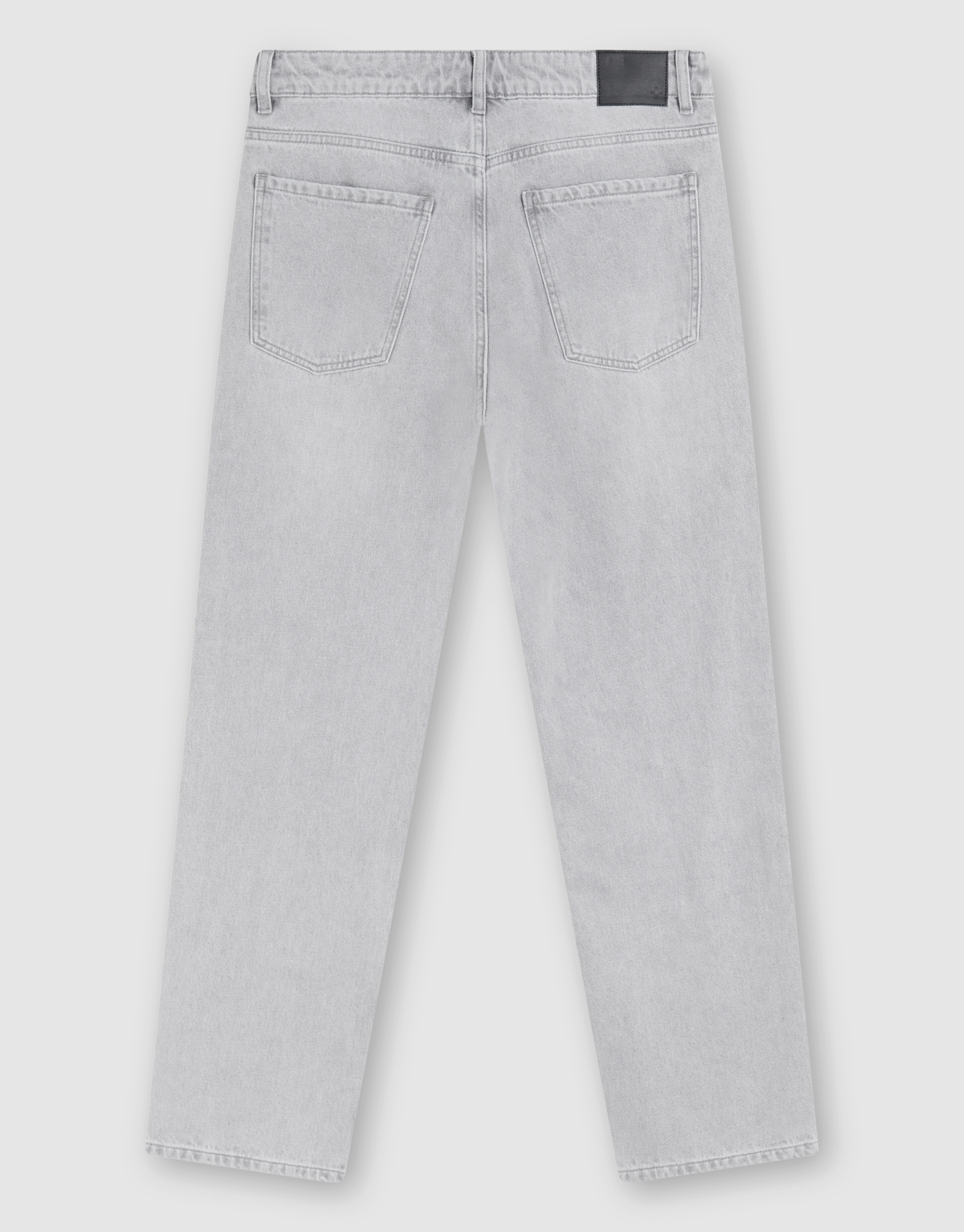 Loose Tapered Fit Jeans Lichtgrijs L32 SHOEBY MEN