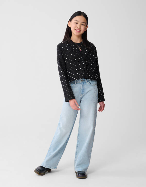 Stip Blazer Zwart SHOEBY GIRLS