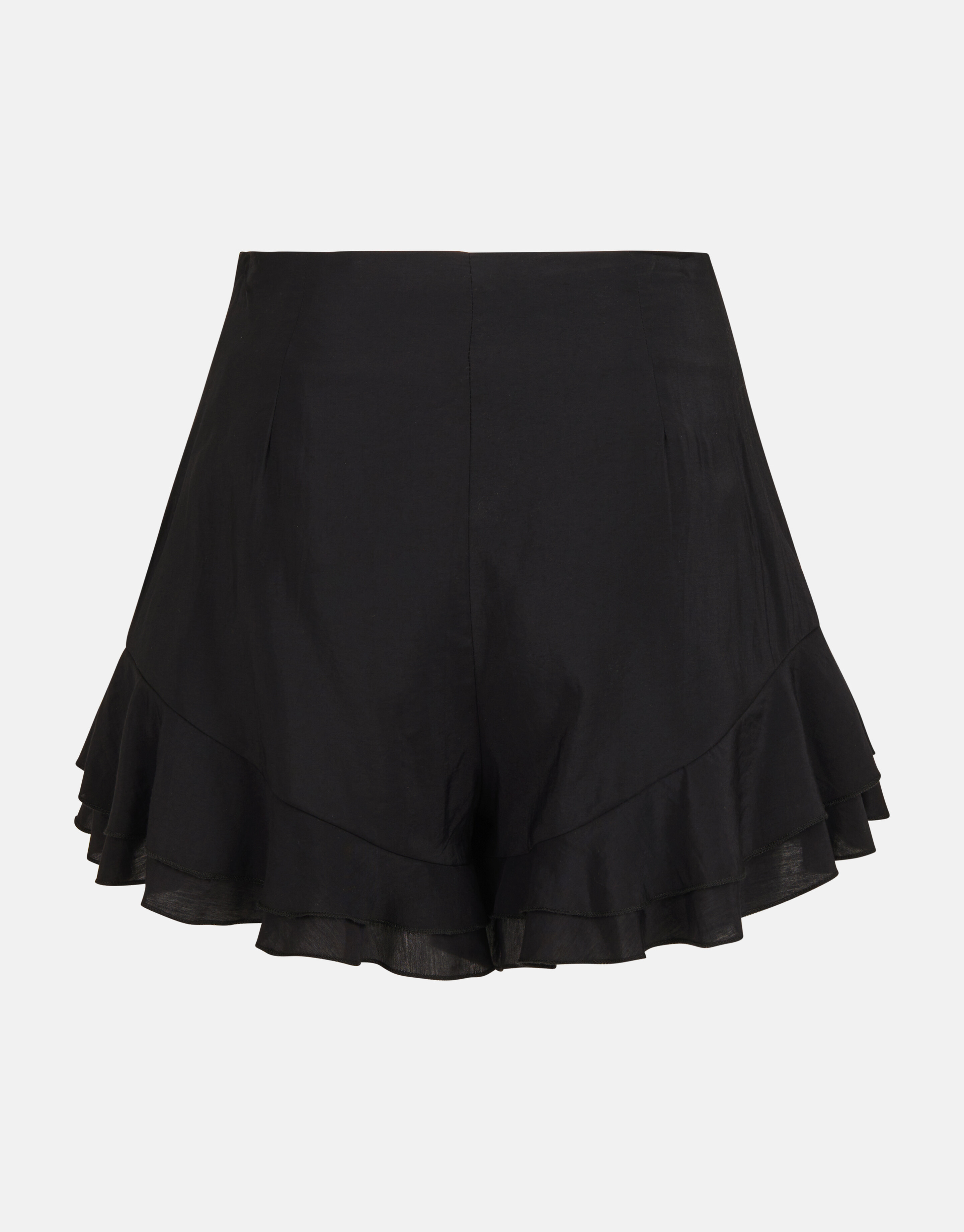 Ruffle Short Zwart SHOEBY WOMEN