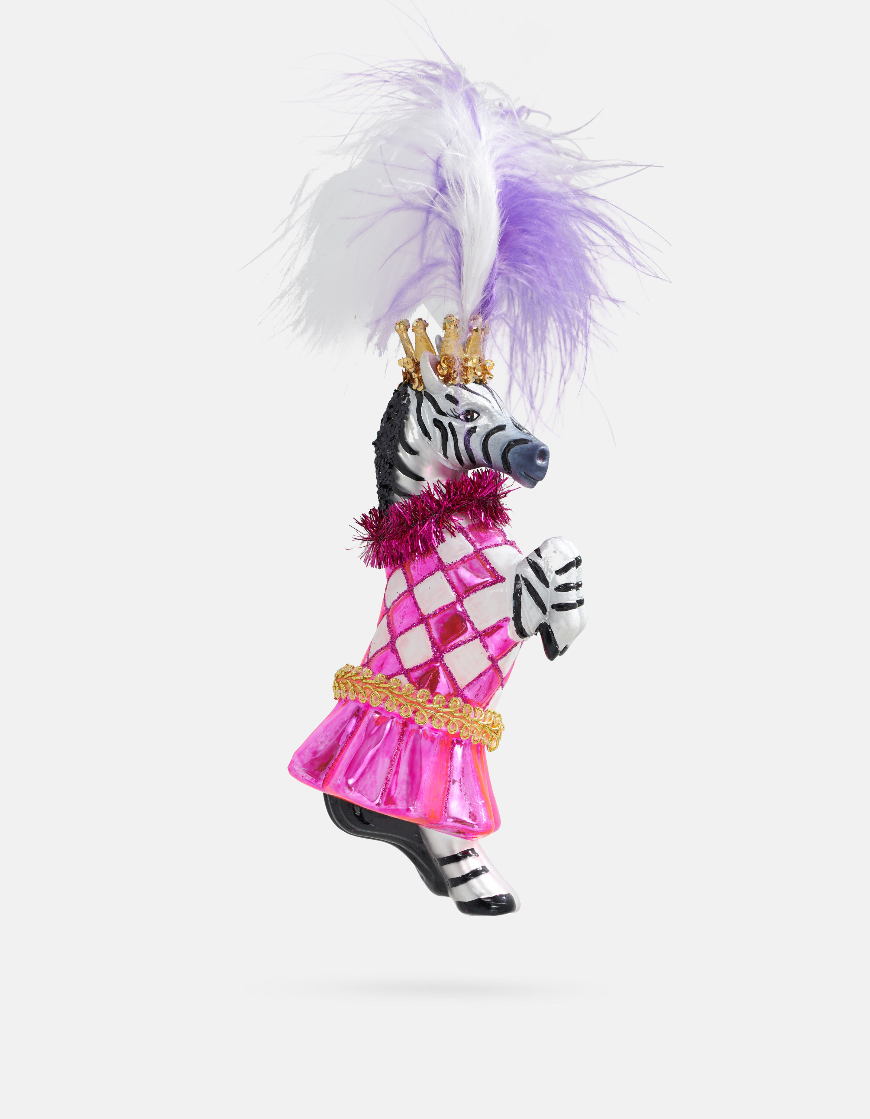 Zebra Kerstbal By Fred SHOEBY ACCESSOIRES